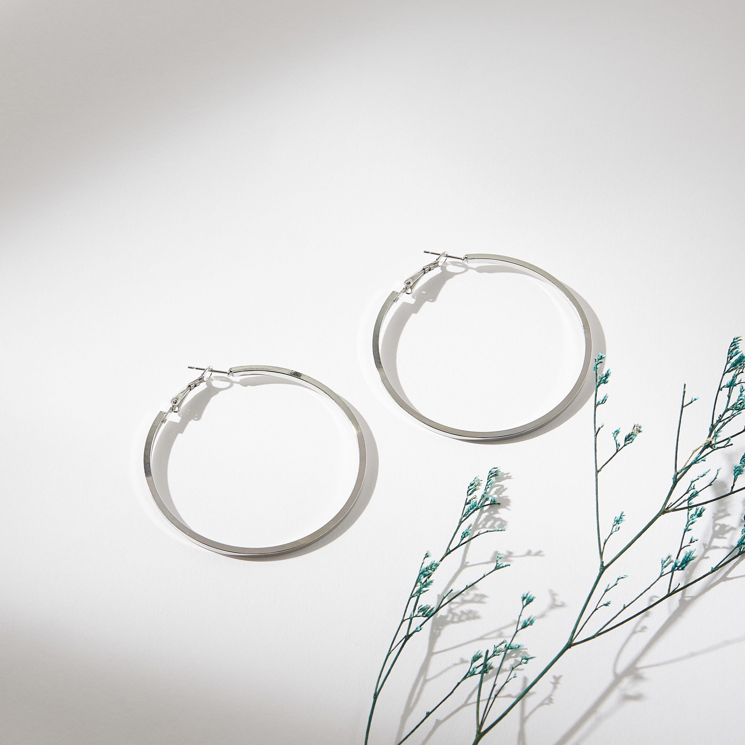 Rhombus Shaped Embellished Earrings-women-watchesandjewellery-jewellery-earrings-image-1