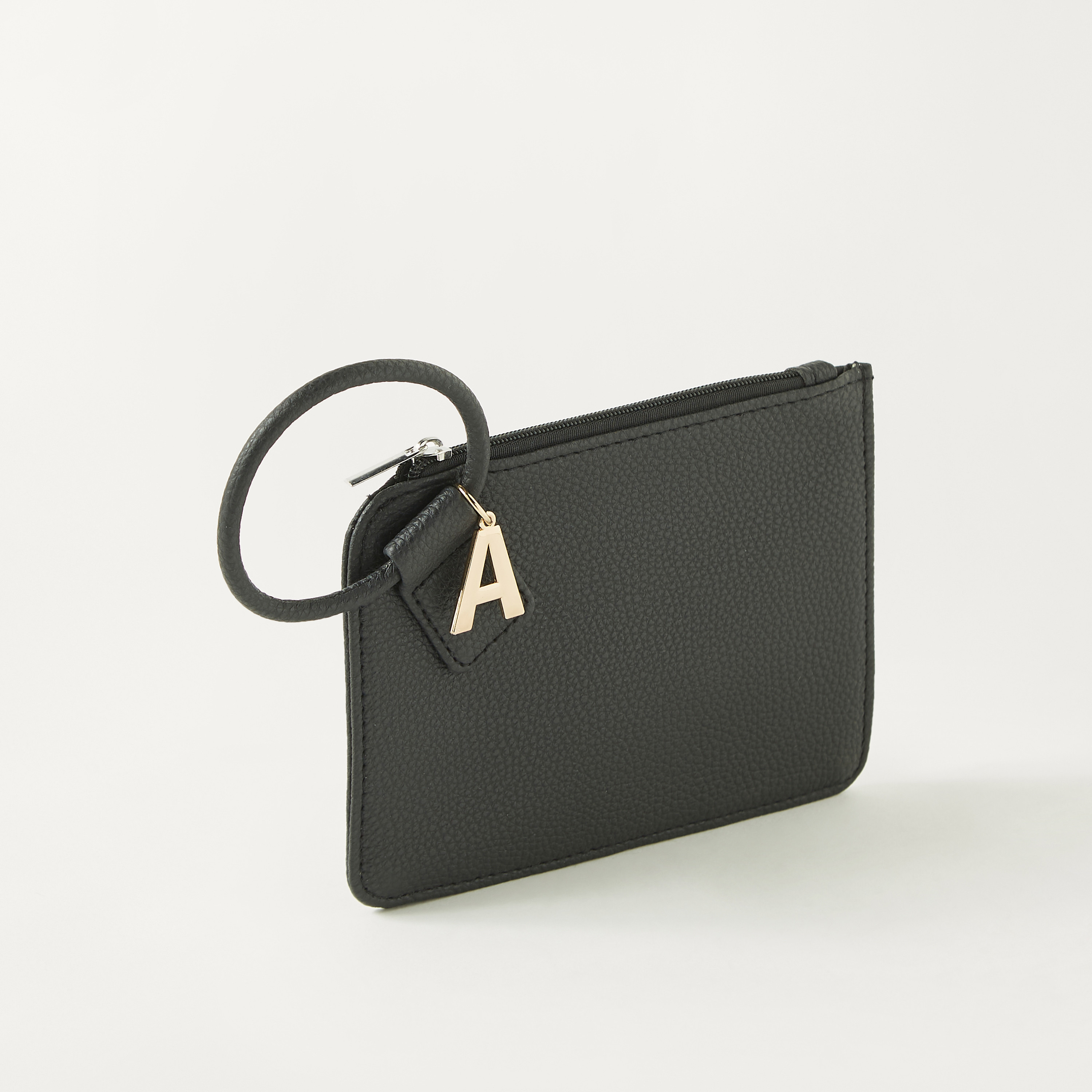 محفظة عملات معدنية مزخرفة بحرف A من فايندز-travel-accessories-image-2