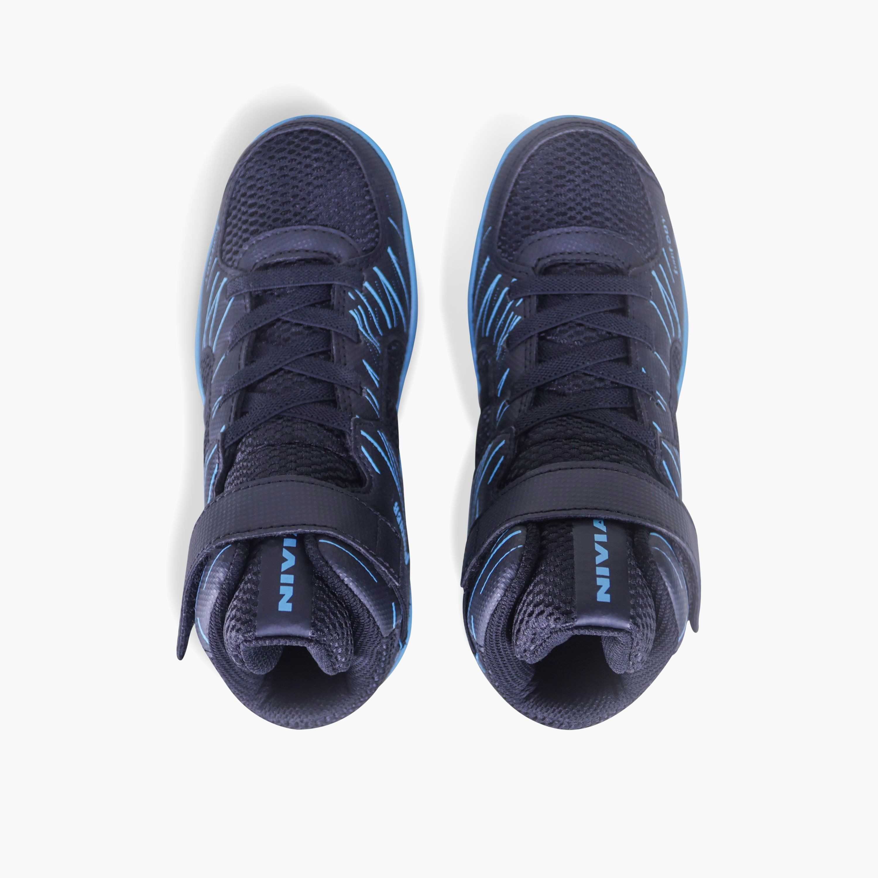 حذاء كرة السلّة بنعل مبطّن وشريط إغلاق للأولاد من نيفيا-boys-shoes-sneakers-image-5