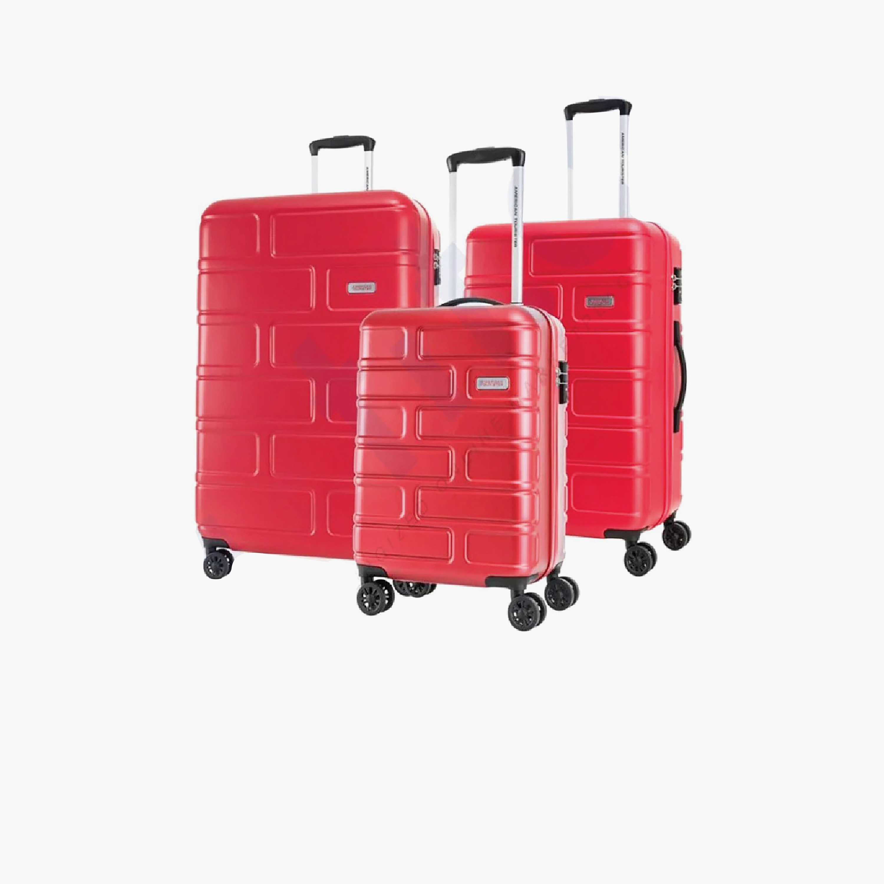 American Tourister Bricklane (75/66/45 CM) Set of 3 Polypropylene Hardcase 4-Wheeler Luggage Trolley Bags with TSA Lock-travel-luggagesandbags-luggage-image-1