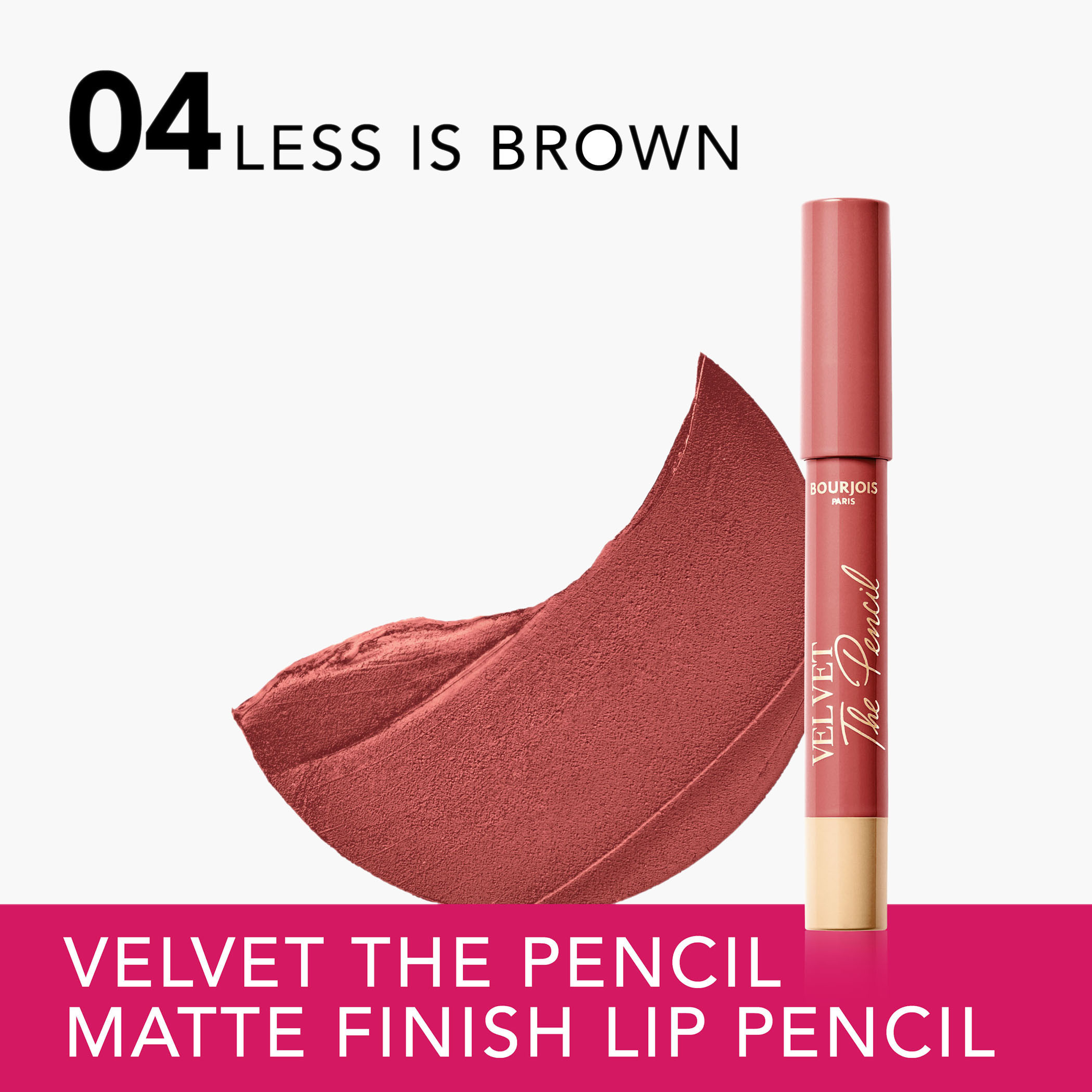 Bourjois Velvet the Pencil Lipstick - 3 gms-beautyandpersonalcare-makeup-lips-lipsticks-image-2