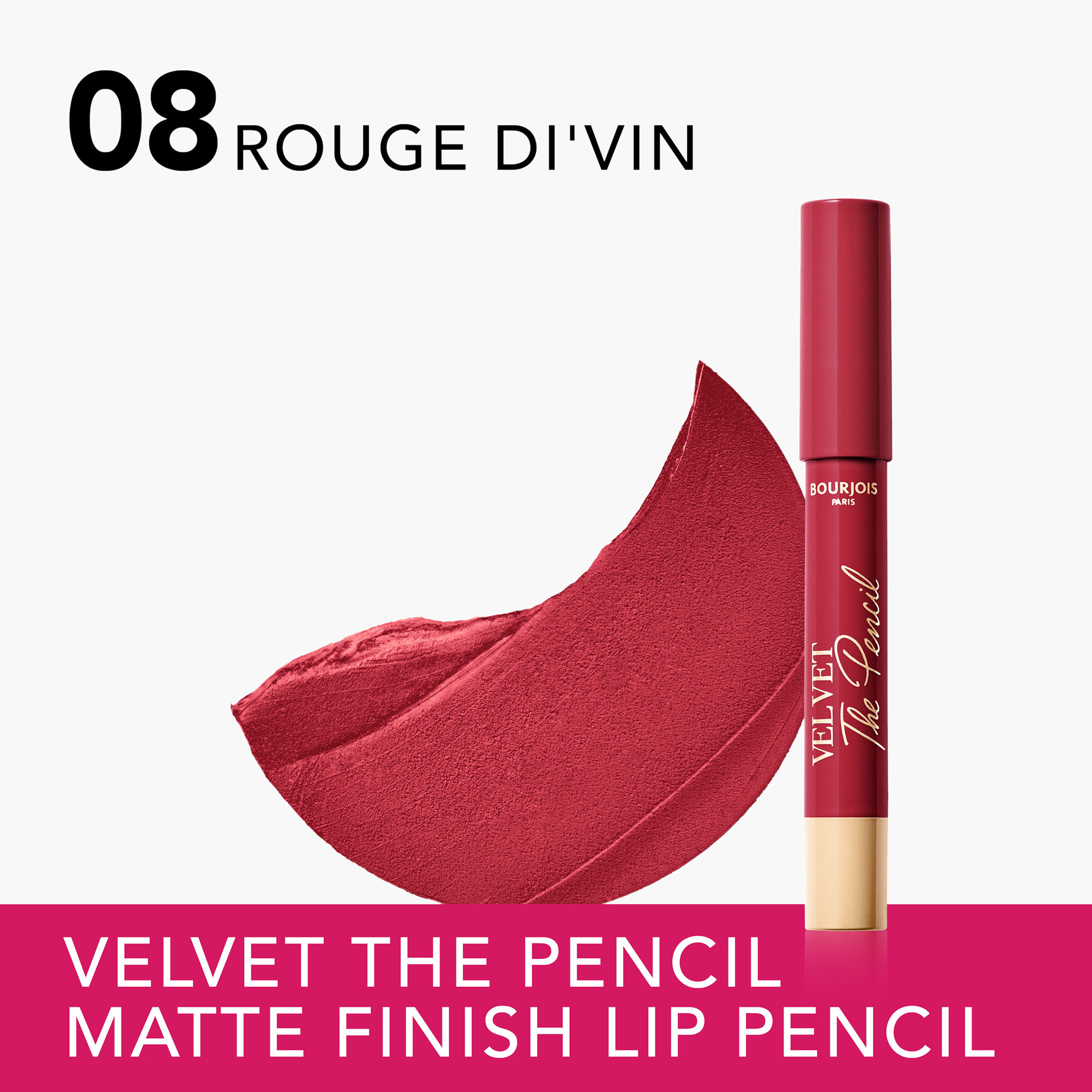 Bourjois Velvet the Pencil Lipstick - 3 gms-beautyandpersonalcare-makeup-lips-lipsticks-image-2