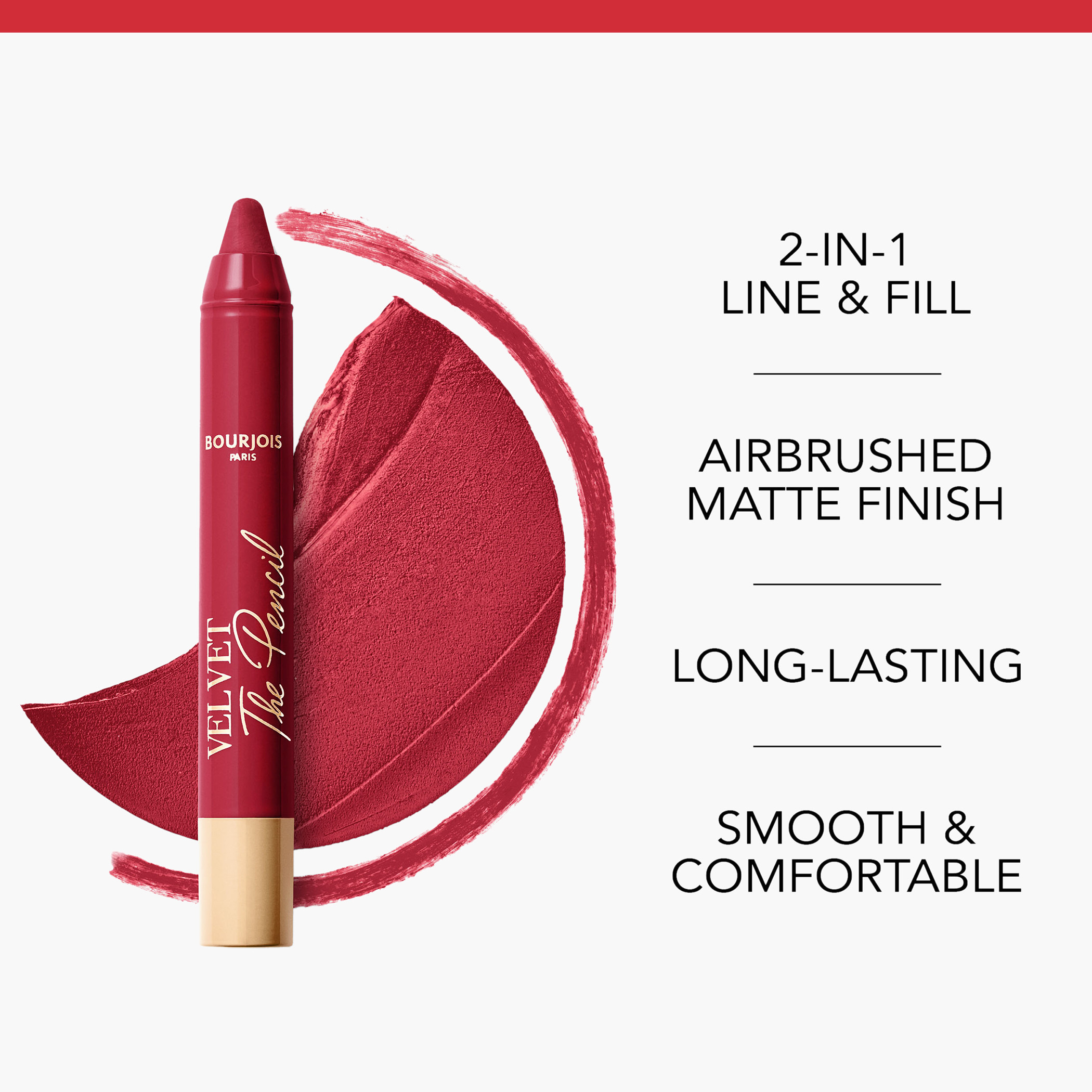 Bourjois Velvet the Pencil Lipstick - 3 gms-beautyandpersonalcare-makeup-lips-lipsticks-image-8
