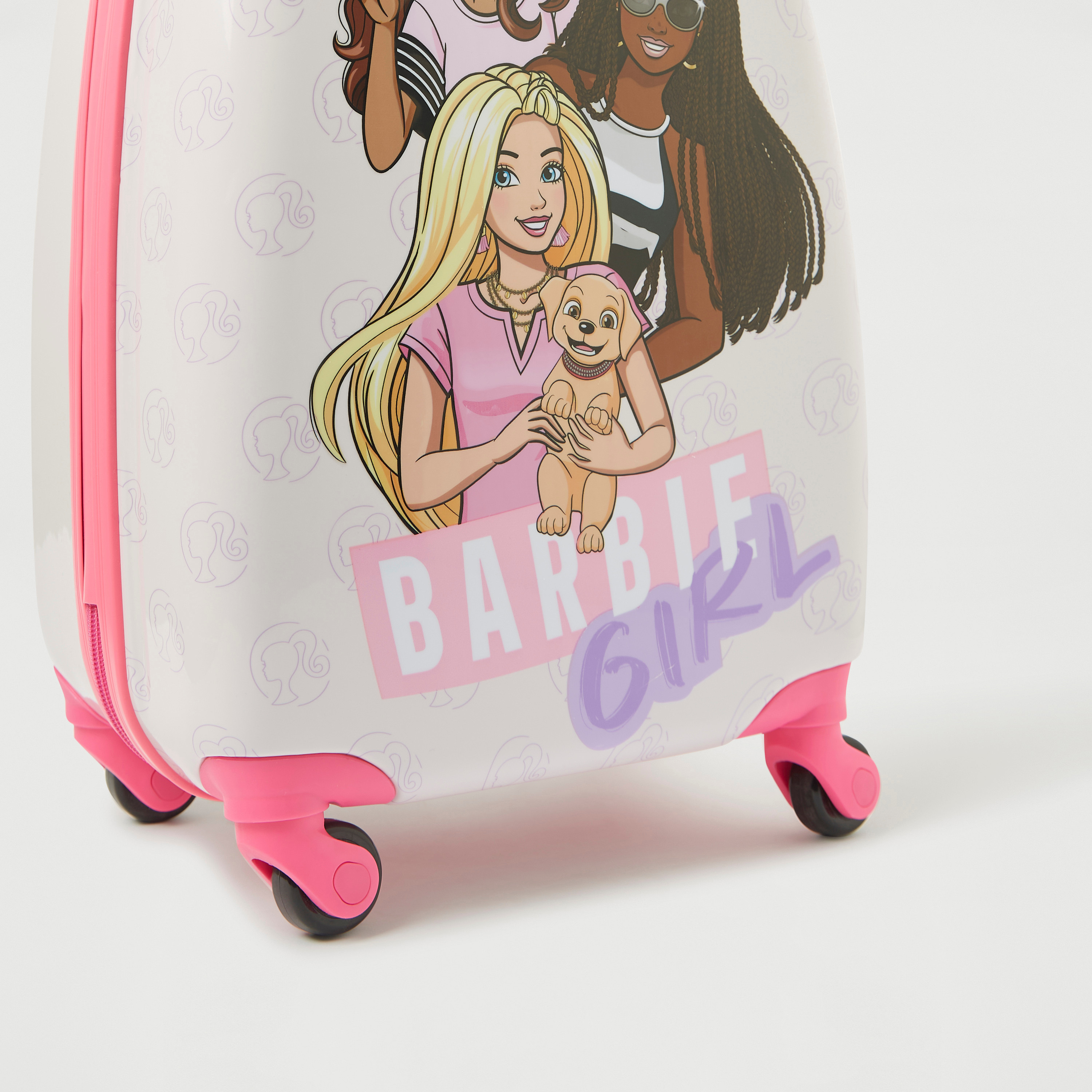 Barbie cheap trolley suitcase