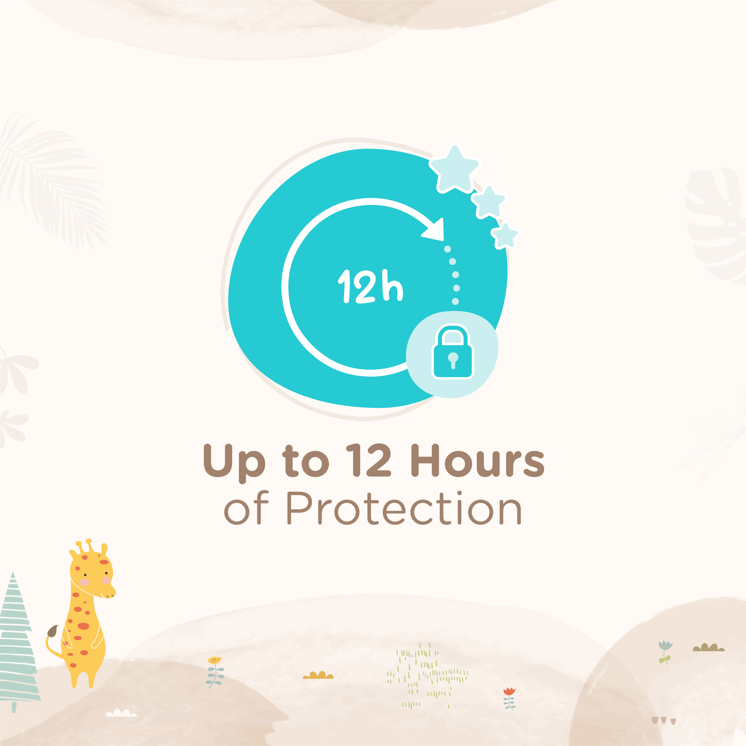 Juniors 50-Piece Tape Style Diapers 6-36 Months Size 4 (7-14 kg) Feather Soft Value Pack-baby-diapering-diapers-image-5