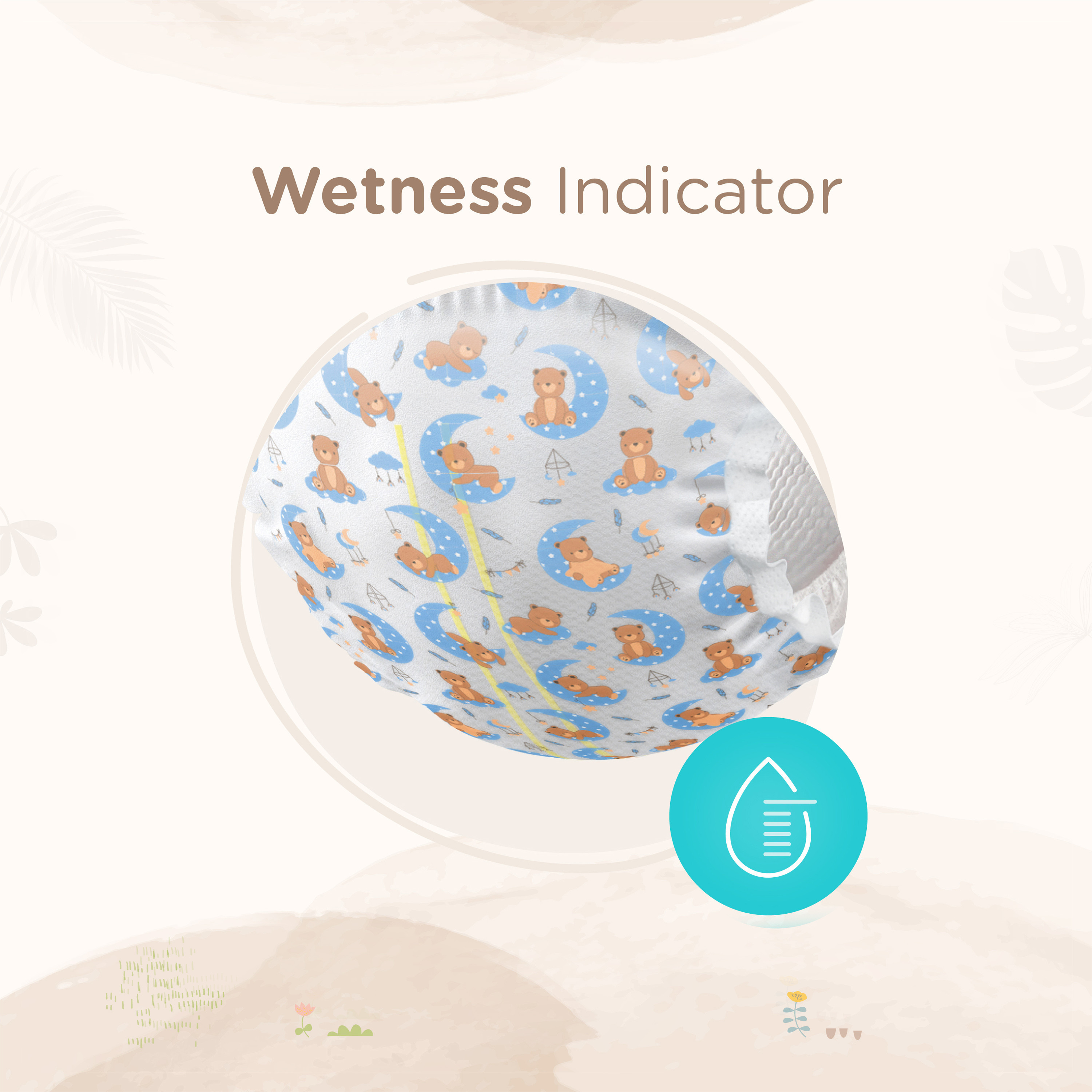 Juniors 50-Piece Tape Style Diapers 6-36 Months Size 4 (7-14 kg) Feather Soft Value Pack-baby-diapering-diapers-image-9