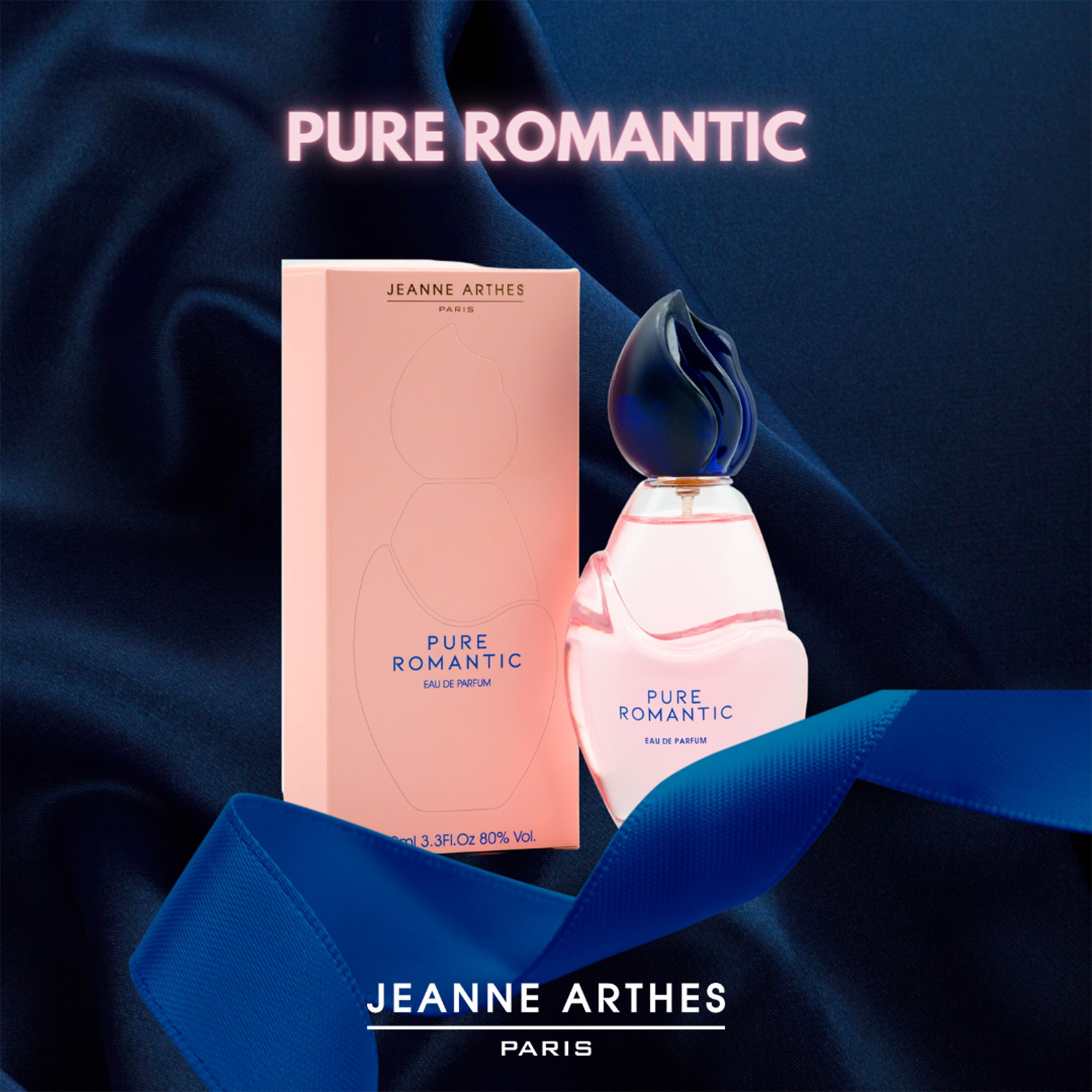 Jeanne Arthes Pure Romantic Eau De Parfum Damen 100 Ml – Blumig-frischer Duft Aus Frankreich