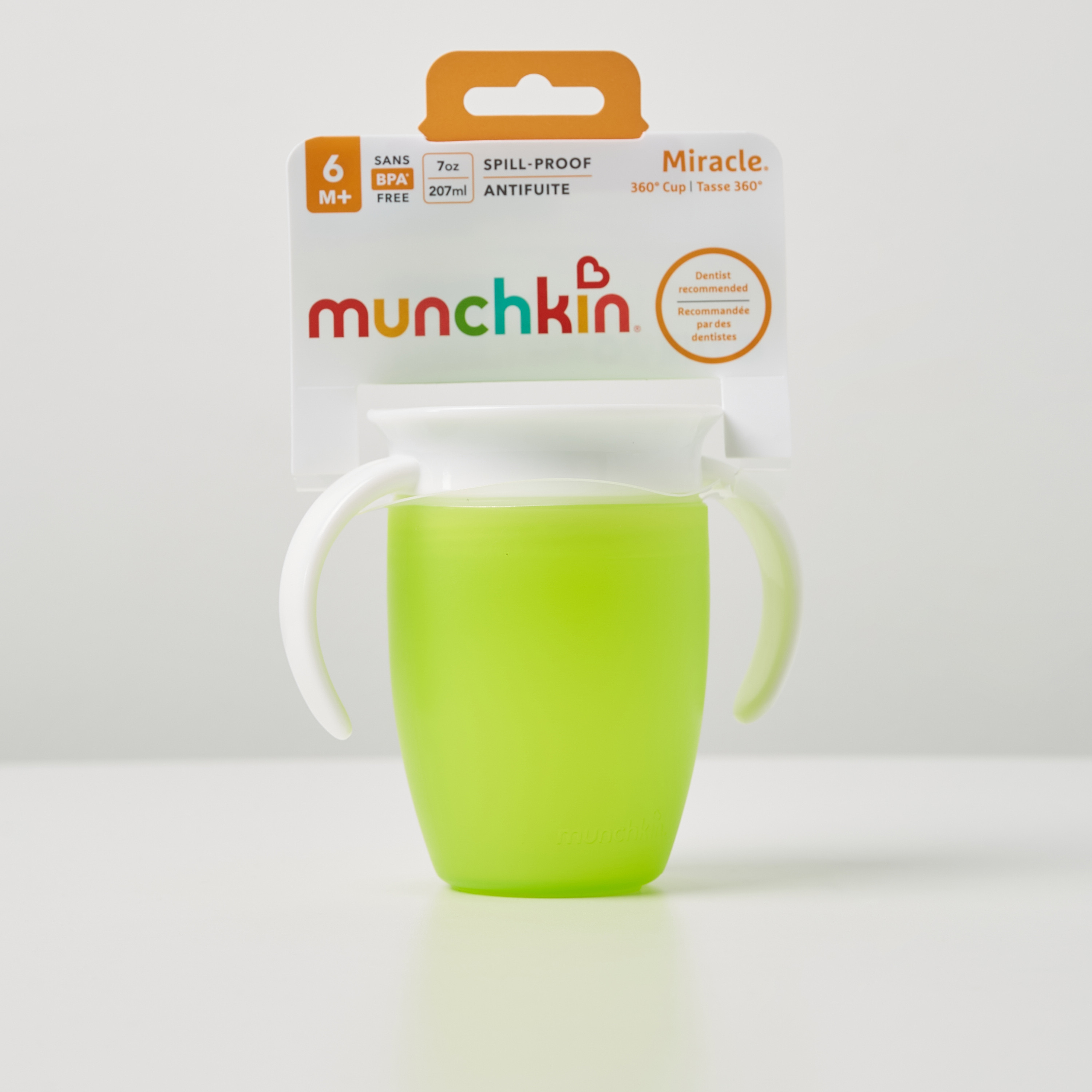 Munchkin Miracle 360-Degree Trainer Cup with Handle - 207 ml-baby-feeding-mealtimeessentials-image-4