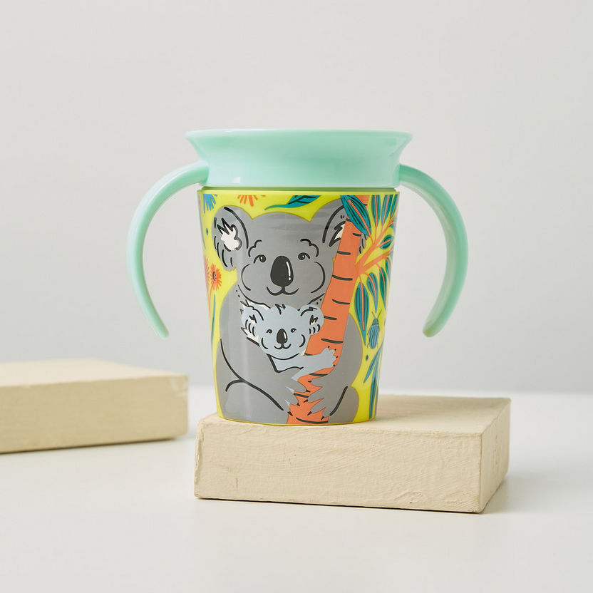 Munchkin Koala Print Miracle 360 Trainer Cup with Handle - 177 ml-Mealtime Essentials-image-0