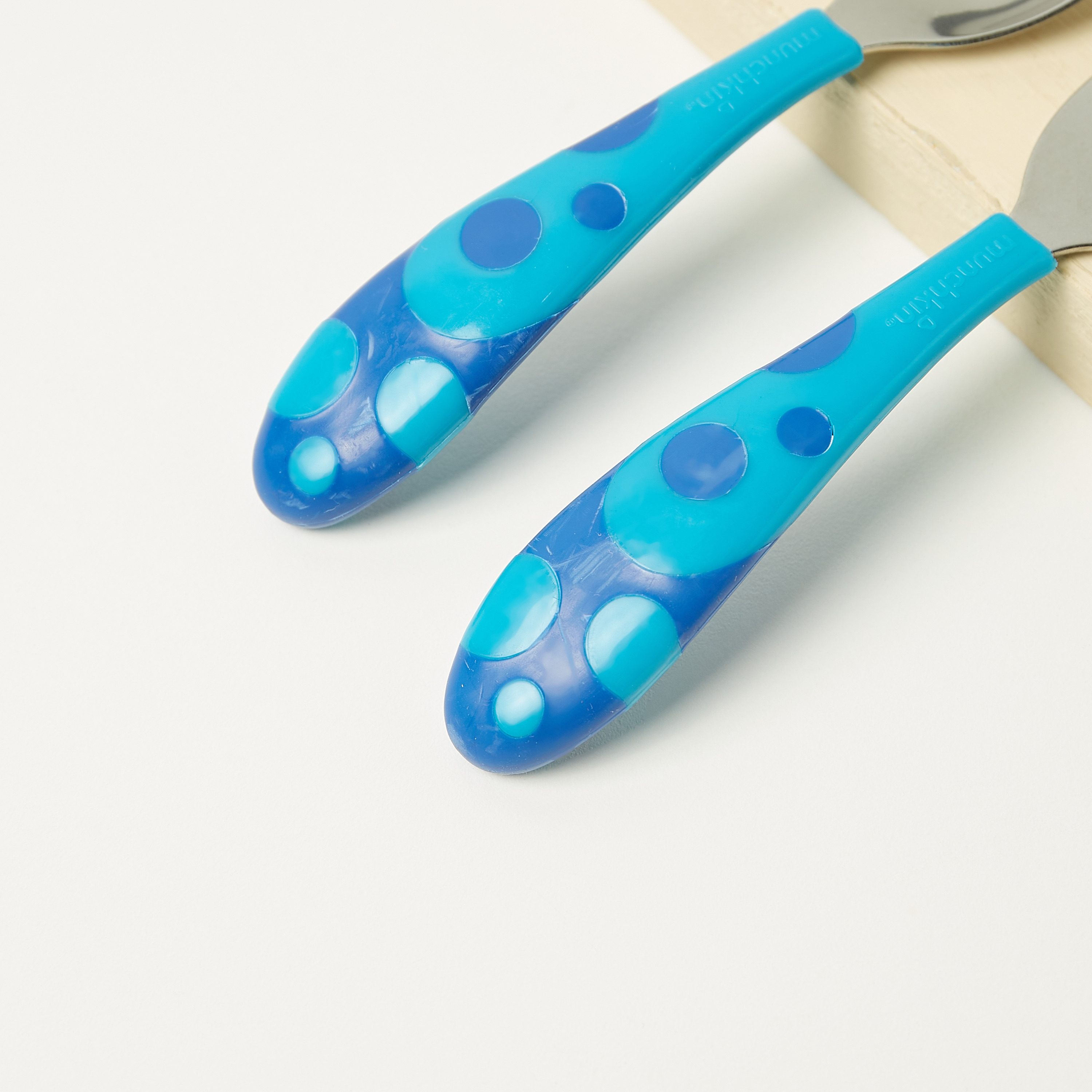Munchkin 2-Piece Stainless Steel Toddler Fork and Spoon Set-baby-feeding-mealtimeessentials-image-2