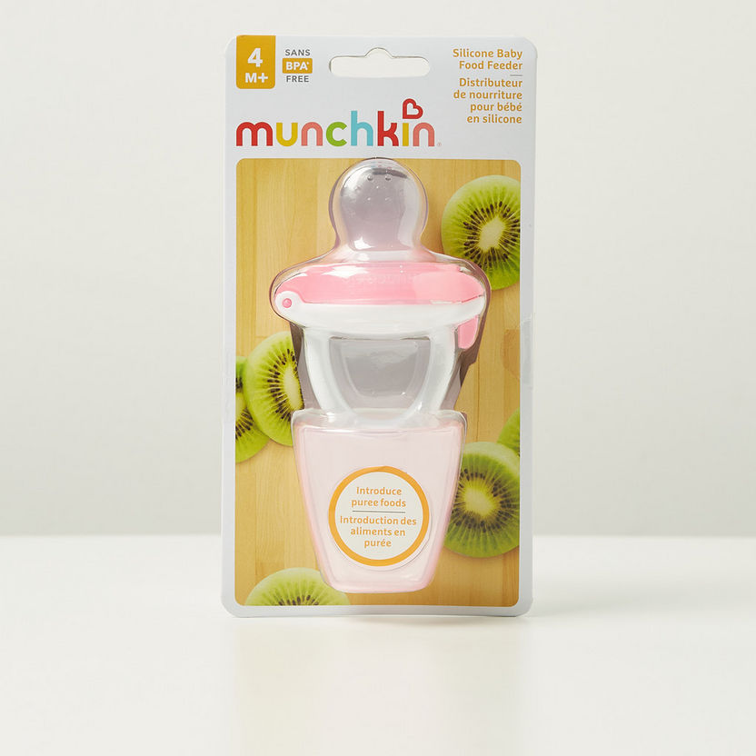 Munchkin Silicone Baby Food Feeder with Cover-Mealtime Essentials-image-3
