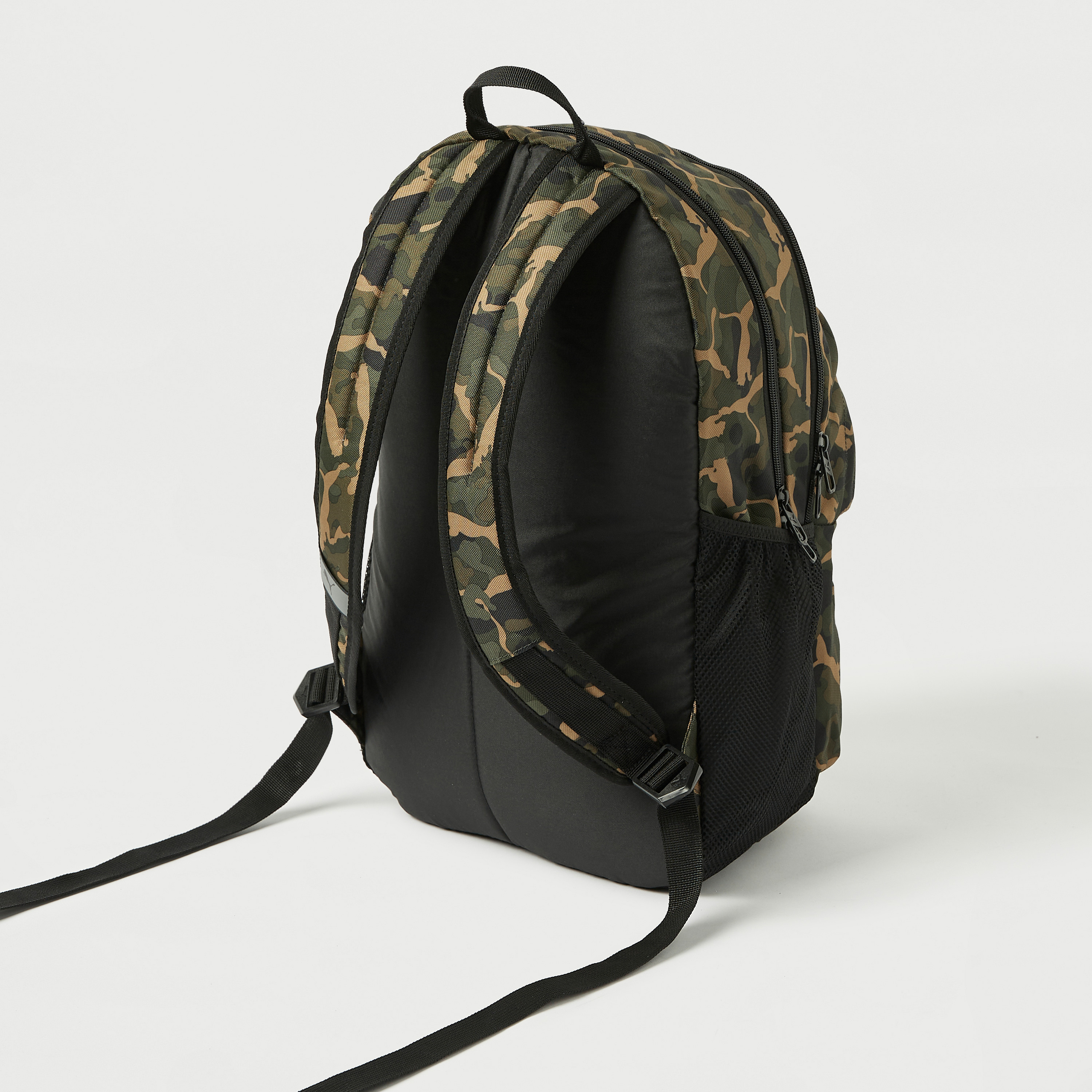 شنطة ظهر بحمالات كتف قابلة للتعديل وطبعات شعار من بوما-school-bagsandbackpacks-backpacks-image-4