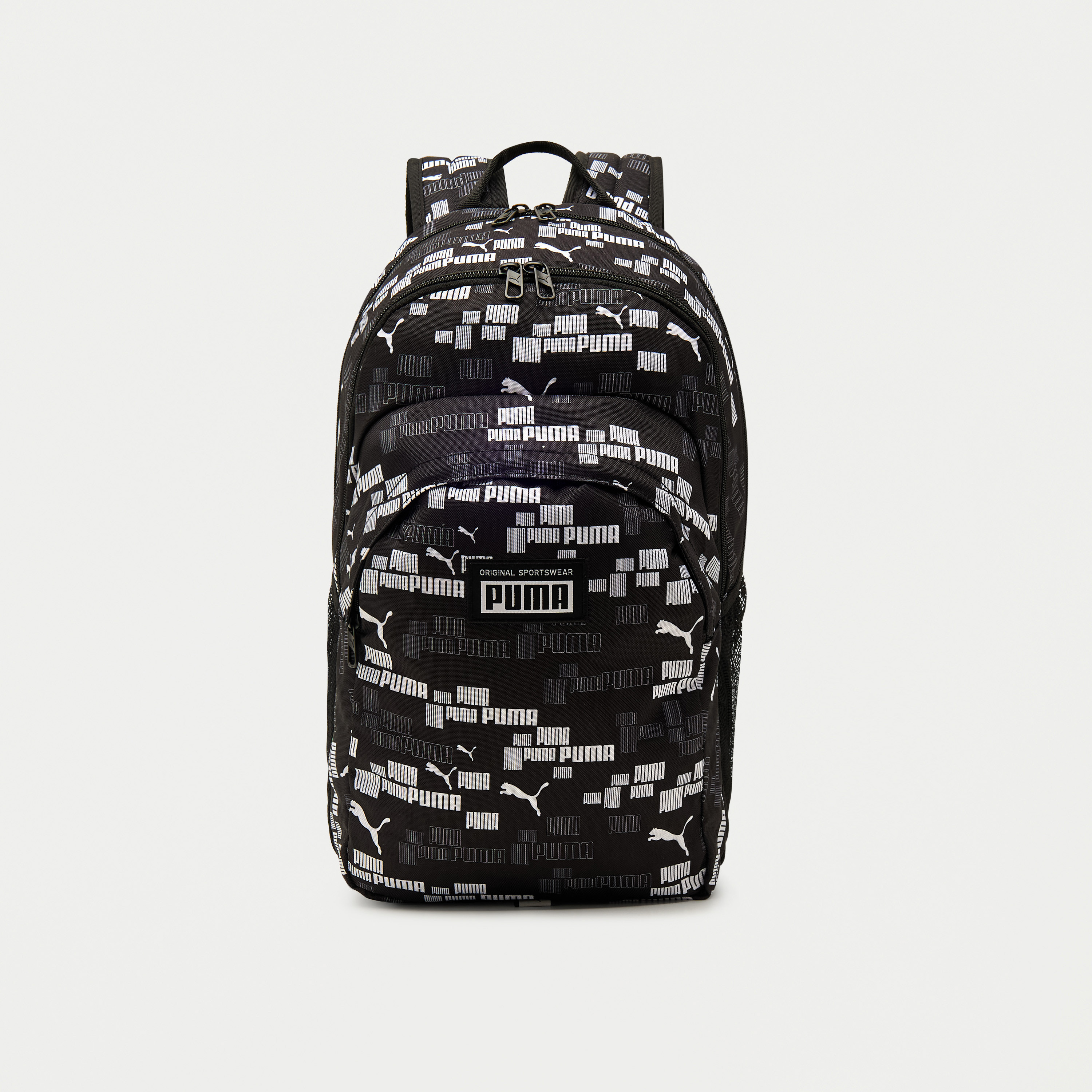 شنطة ظهر بحمالات كتف قابلة للتعديل وطبعات شعار من بوما-school-bagsandbackpacks-backpacks-image-1