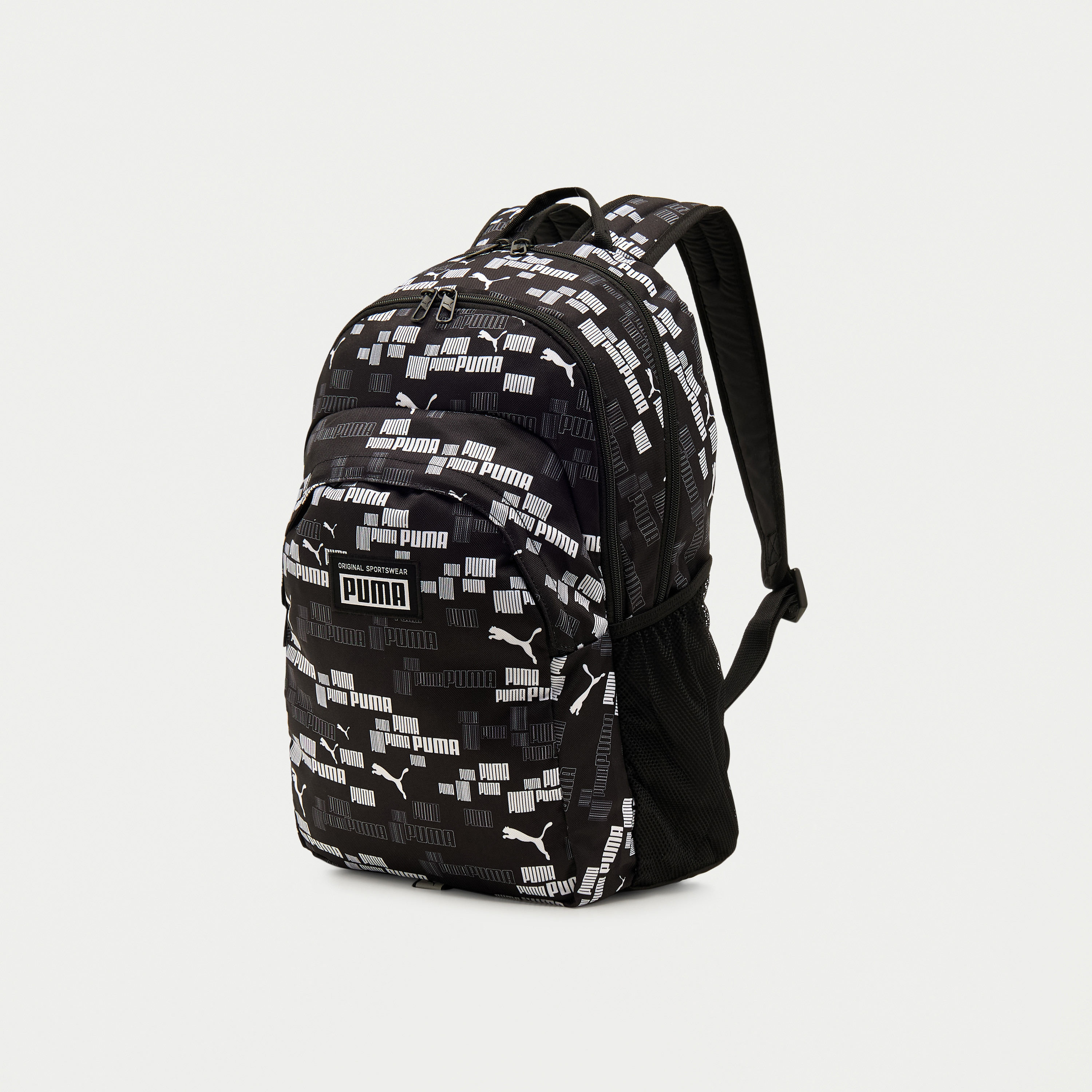 شنطة ظهر بحمالات كتف قابلة للتعديل وطبعات شعار من بوما-school-bagsandbackpacks-backpacks-image-2