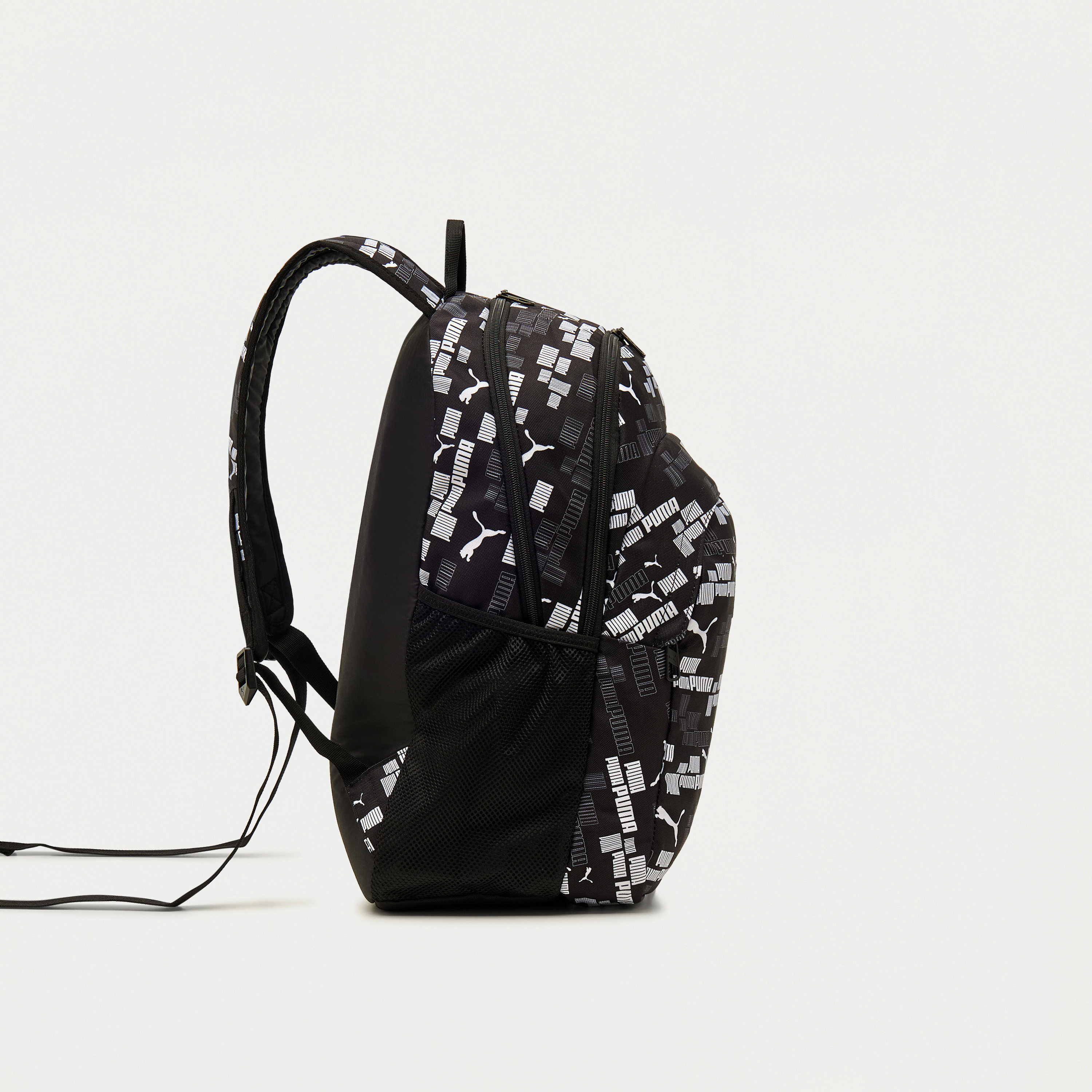شنطة ظهر بحمالات كتف قابلة للتعديل وطبعات شعار من بوما-school-bagsandbackpacks-backpacks-image-4