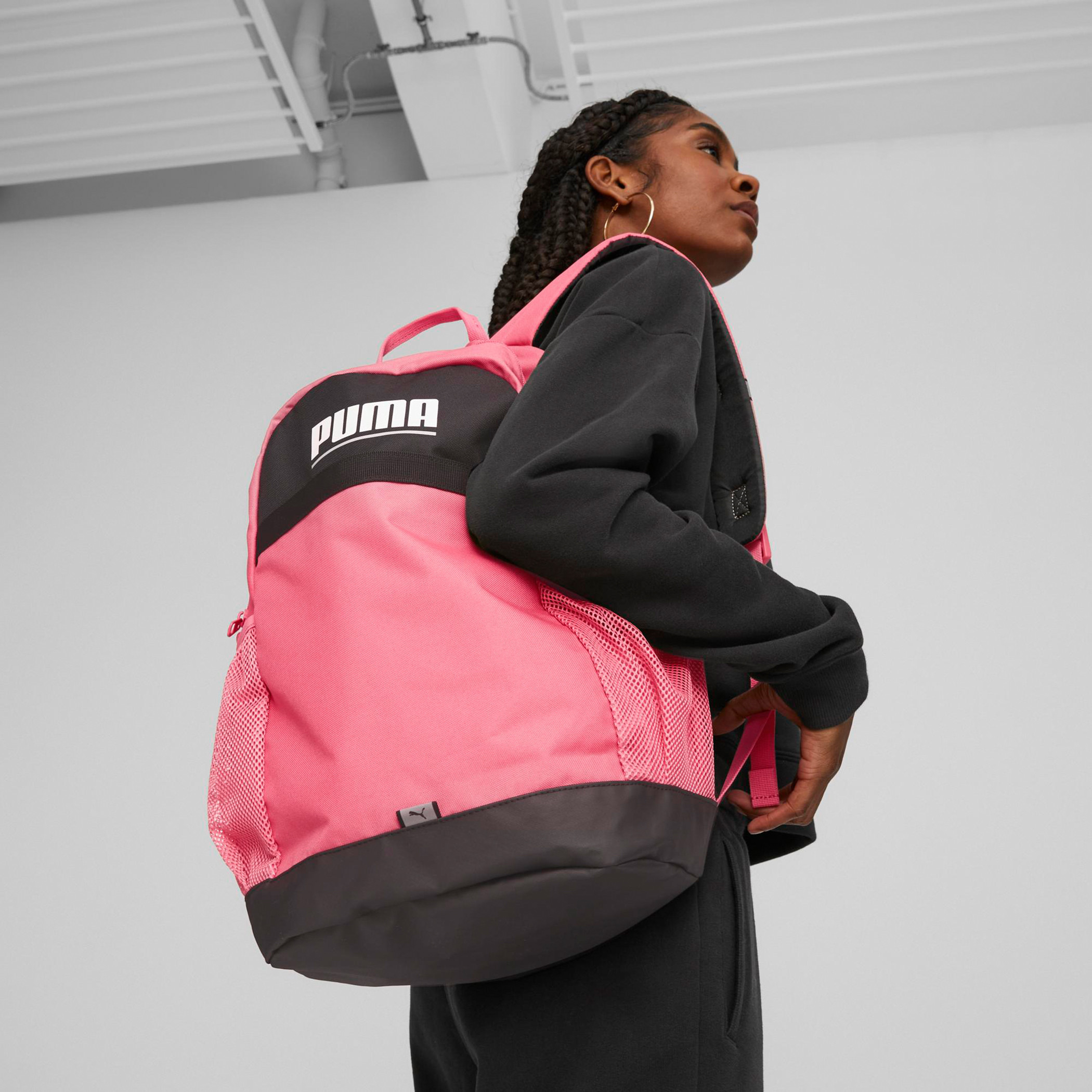 PUMA Logo Print Backpack-school-bagsandbackpacks-backpacks-image-4