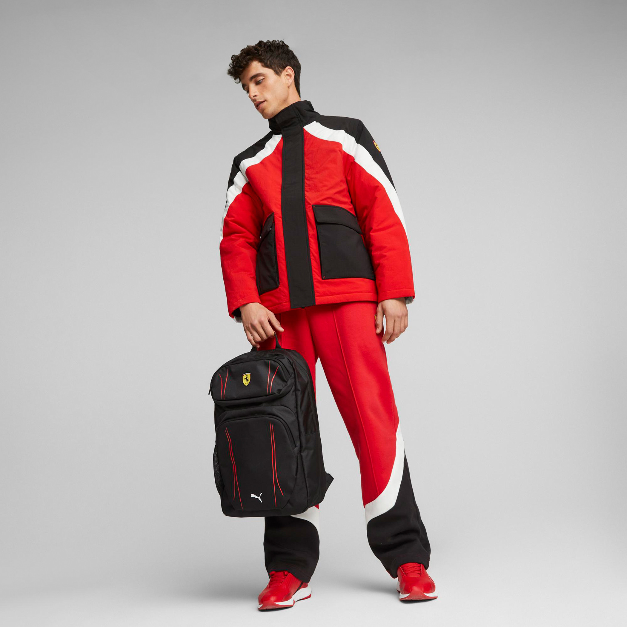 شنطة ظهر بسحّاب إغلاق وحمّالات قابلة للتعديل وشعار من بوما-school-bagsandbackpacks-backpacks-image-4