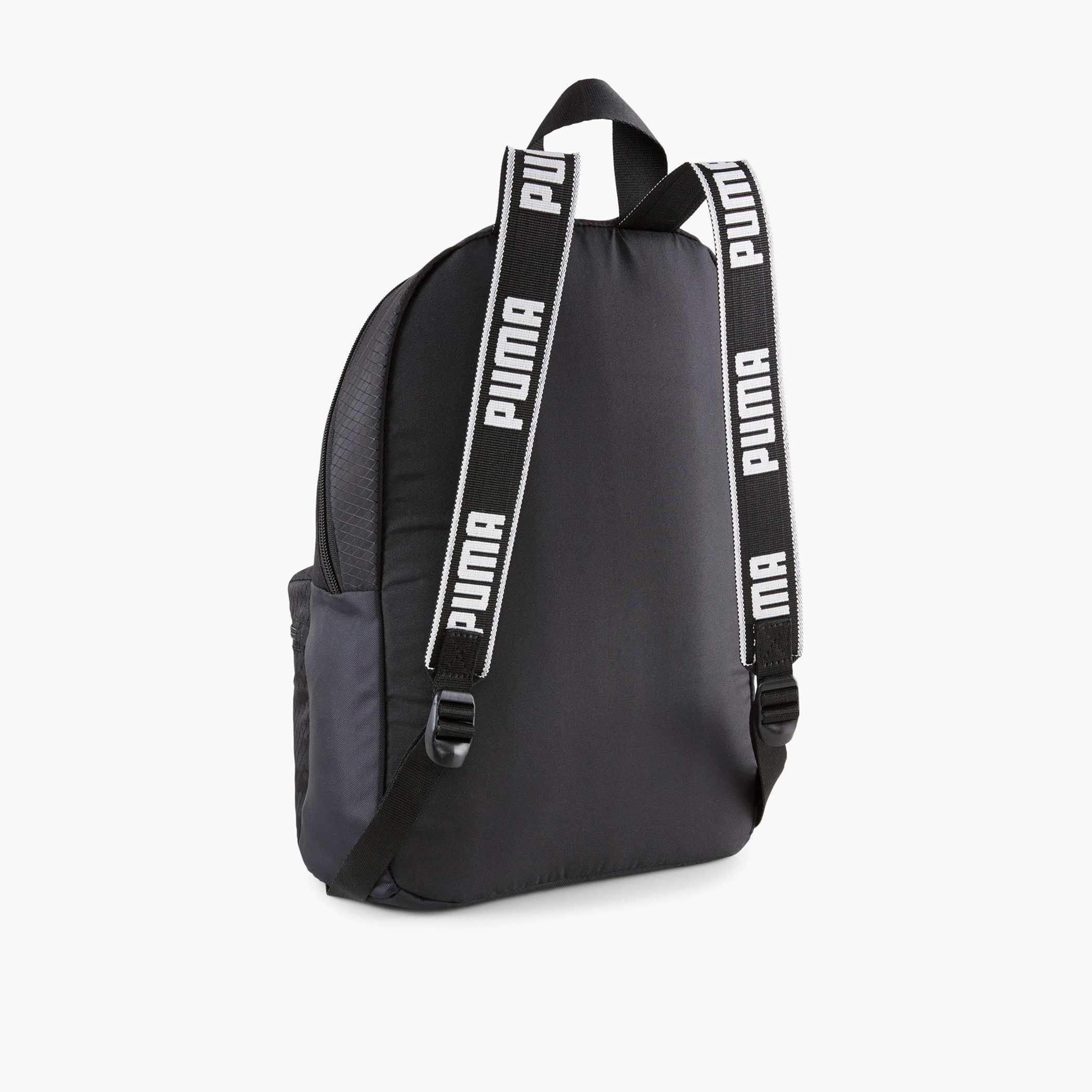 شنطة ظهر بتصميم هندسي بارز الملمس وحمالات كتف قابلة للتعديل من بوما-school-bagsandbackpacks-backpacks-image-2