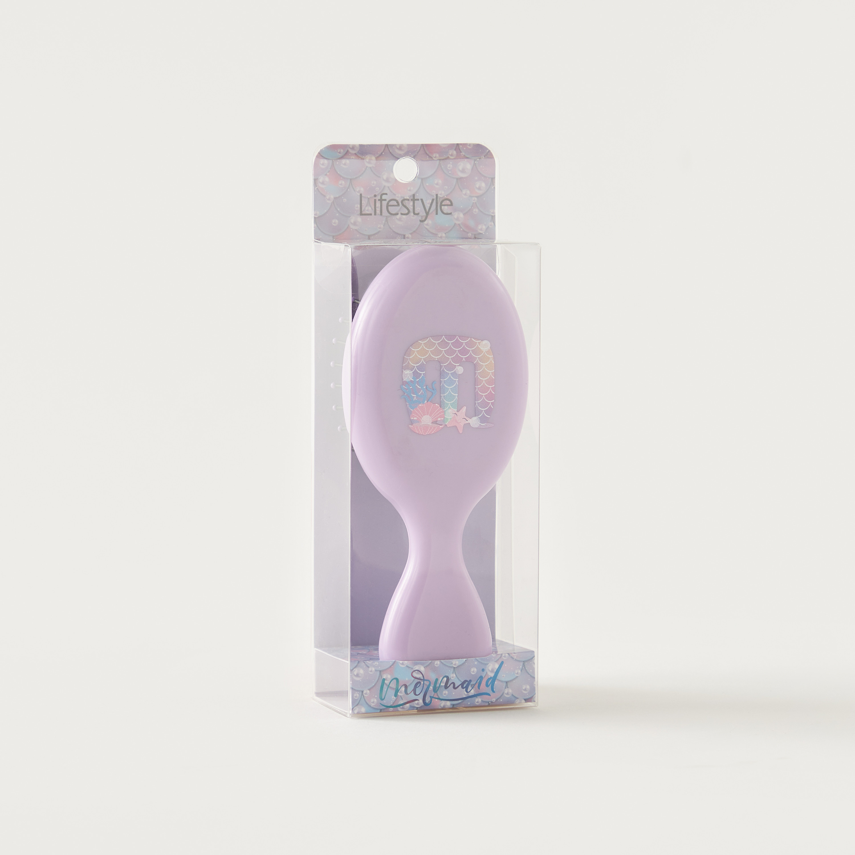 فرشاة شعر بطبعات حورية بحر وحرف M-beautyandpersonalcare-hair-stylingtools-hairbrushesandcombs-image-5