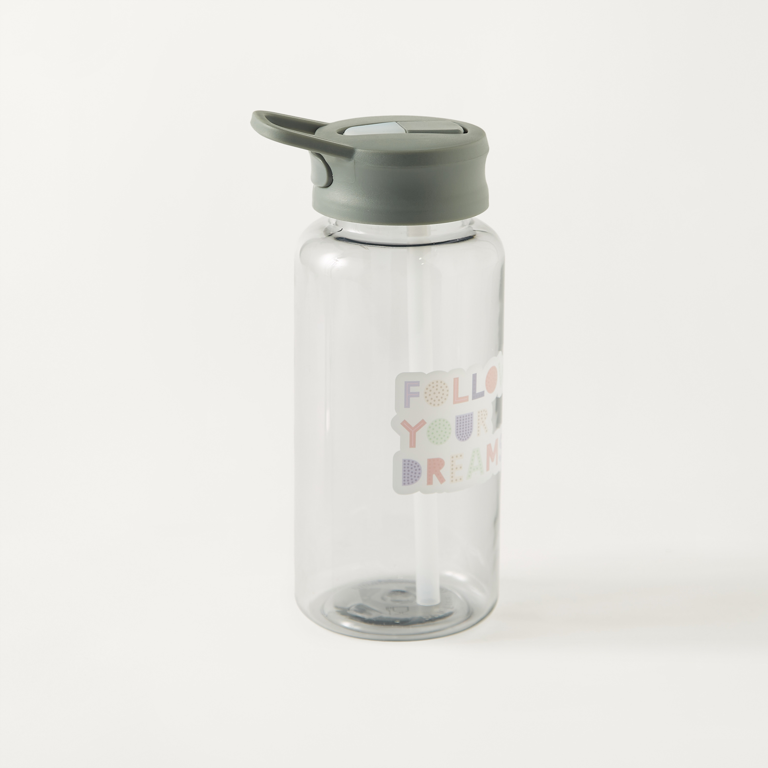 قارورة مياه بجدار فردي ومقبض وطبعات شعار - 1 لتر-school-waterbottles-image-2