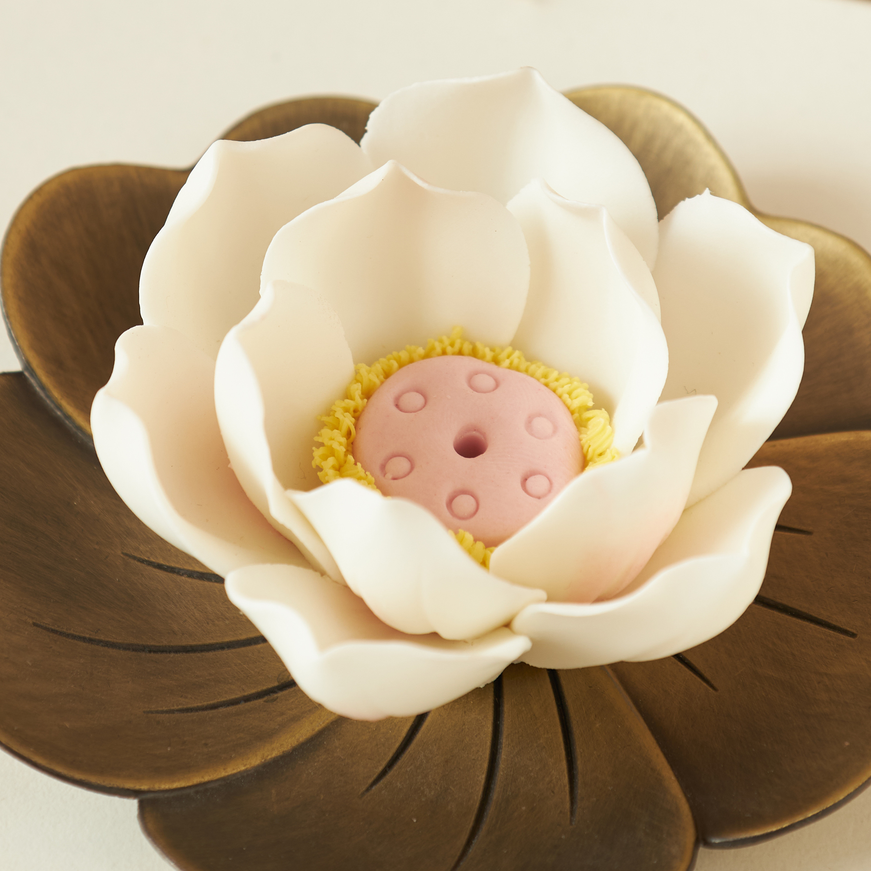 Decorative Lotus Flower Incense Holder-household-decor-candleholdersandlanterns-image-3