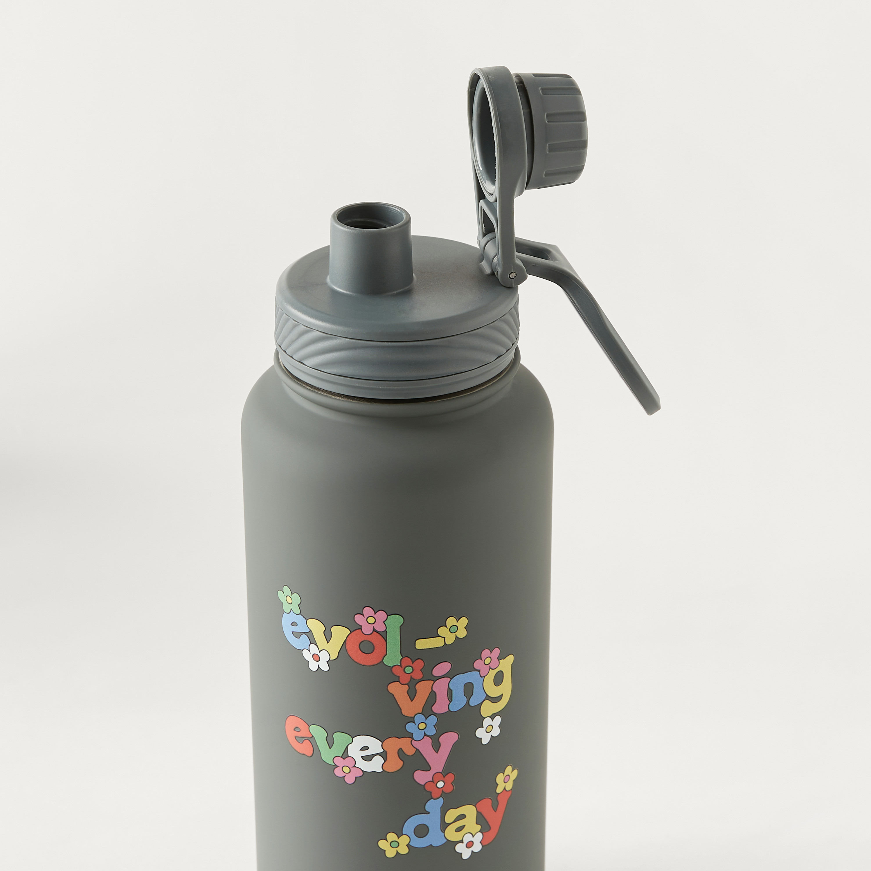 قارورة مياه ستانلس ستيل بجدار مزدوج وطبعات - 1 لتر-school-waterbottles-image-4