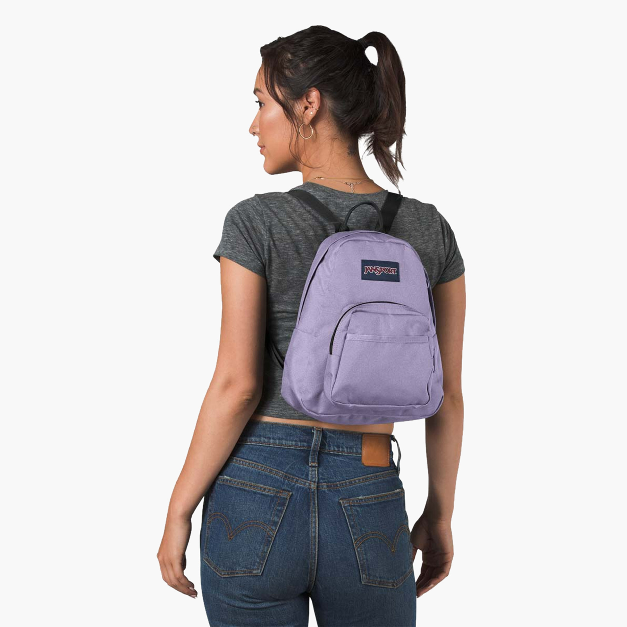 Jansport Logo Applique Backpack with Adjustable Strap and Zip Closure - 60x40x46 cm-cpkids-backtoschool-schoolbagsandbackpacks-backpacks-image-5