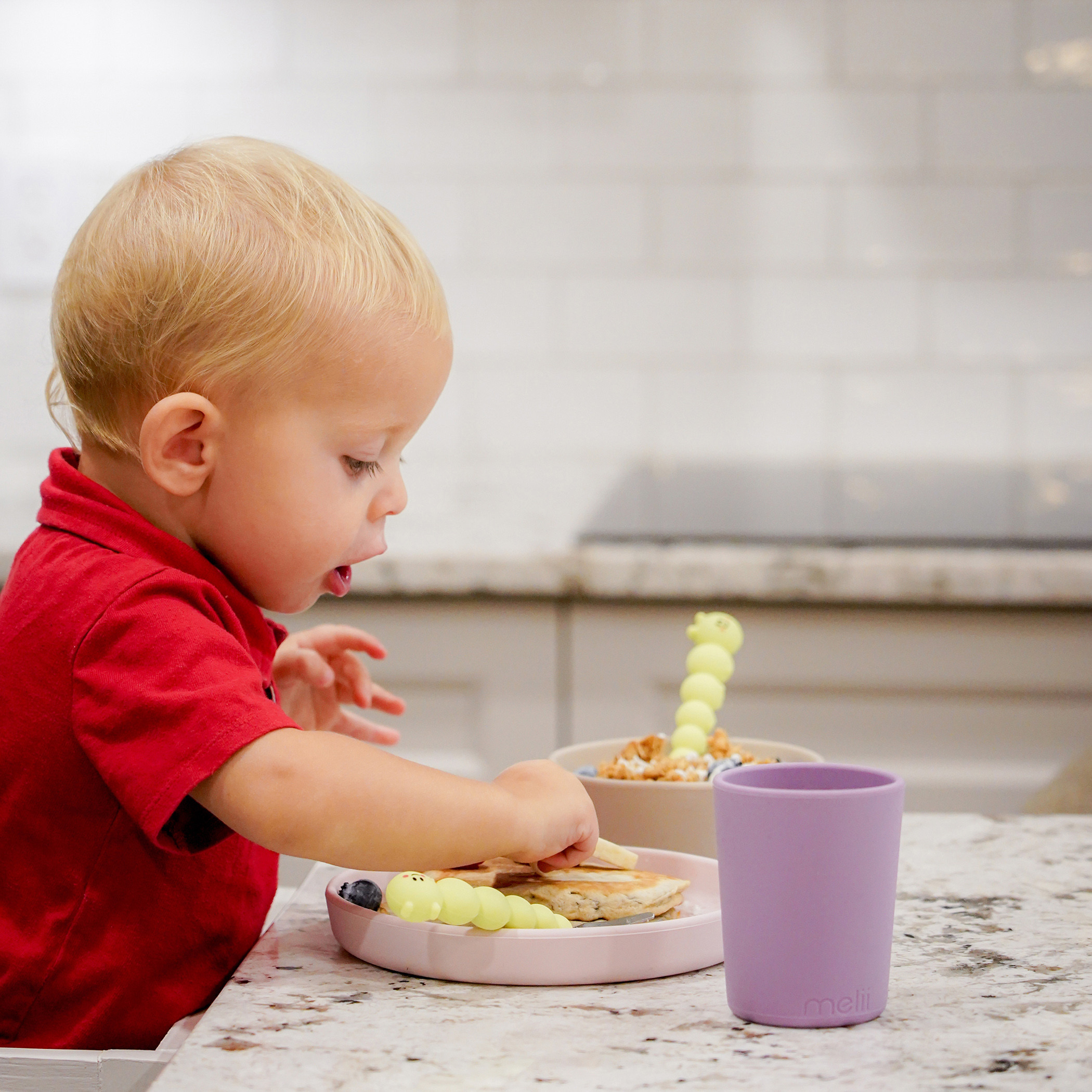Melii Silicone Caterpillar Spoon and Fork Set-baby-feeding-mealtimeessentials-image-8