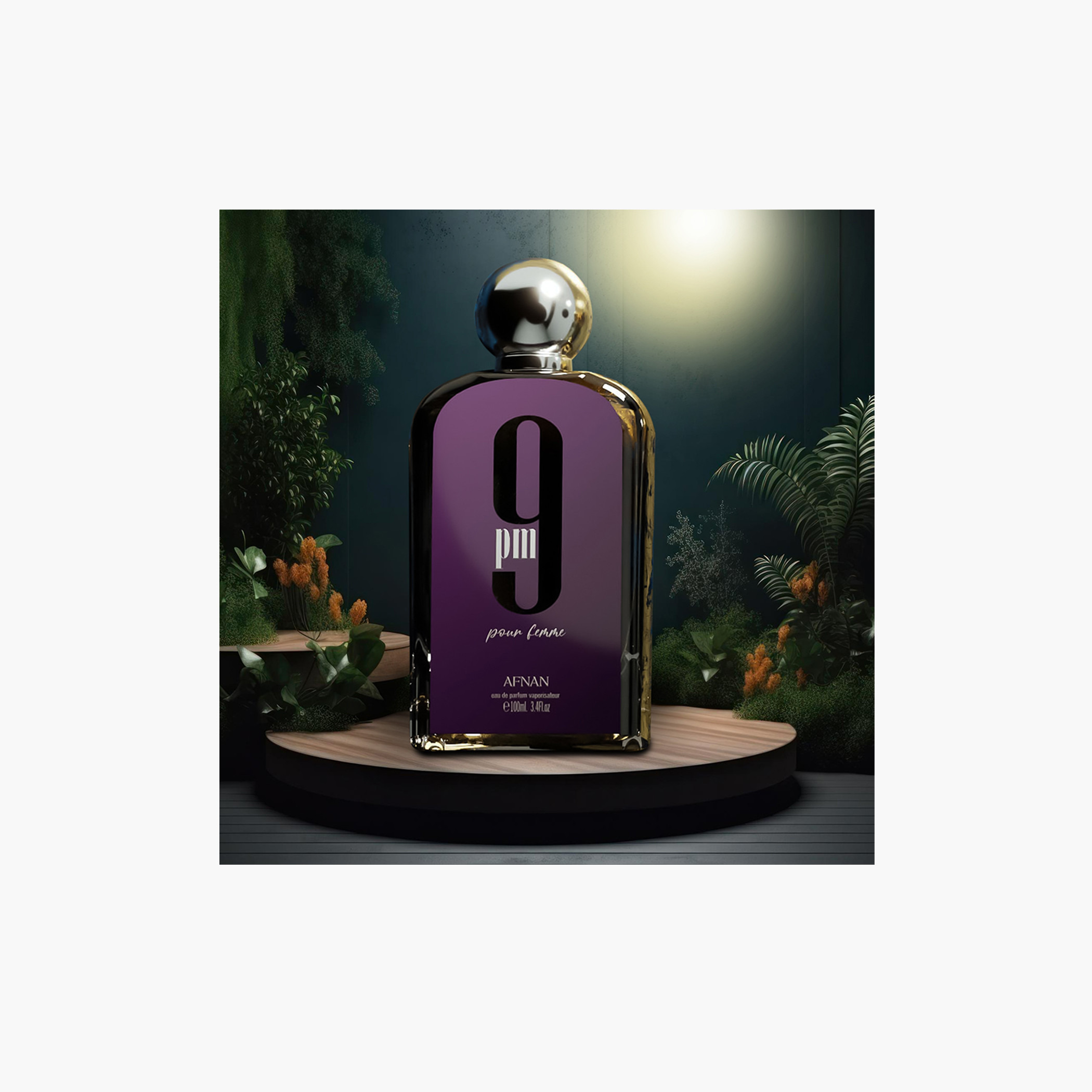 بخاخ عطر أو دي بيرفيوم 9 بي أم بيور فام من أفنان - 100 مل-beautyandpersonalcare-fragrance-women-image-1