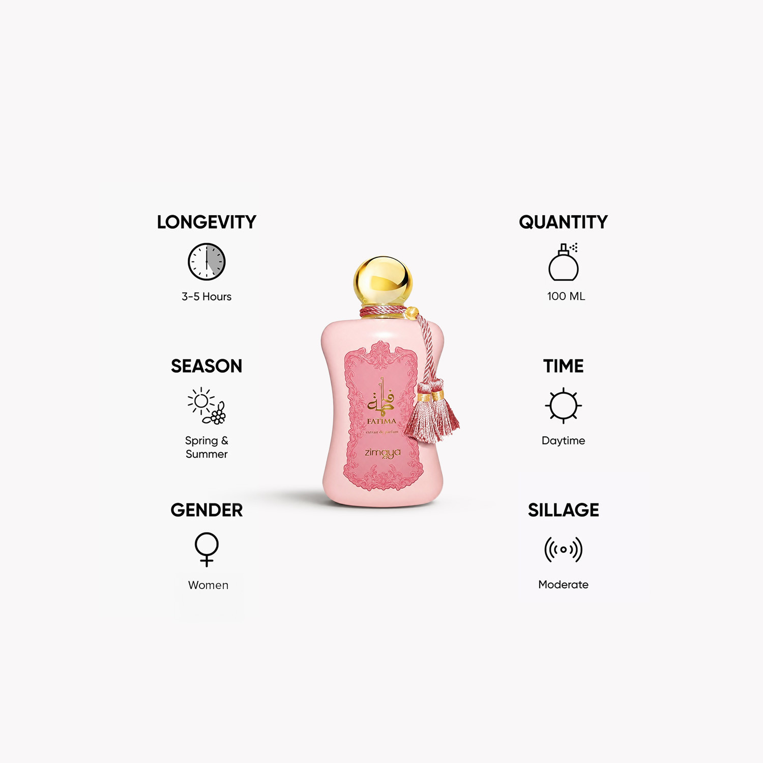 عطر أو دو بارفان فاطيما روز للنساء من زيمايا - 100 مل-beautyandpersonalcare-fragrance-women-image-5