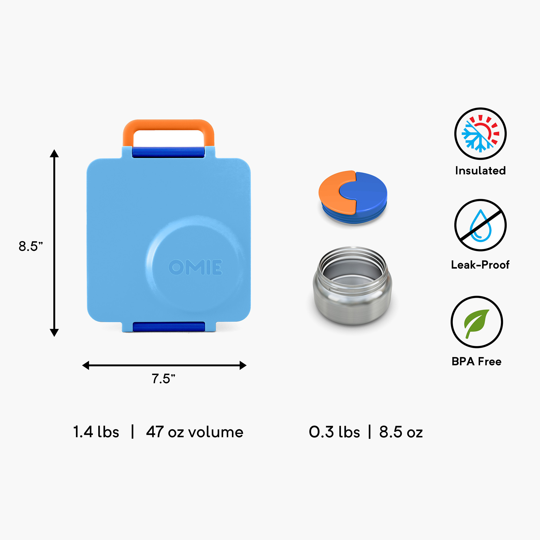 صندوق غداء بينتو سادة أومي بوكس من أومي لايف-school-lunchessentials-lunchboxes-image-3
