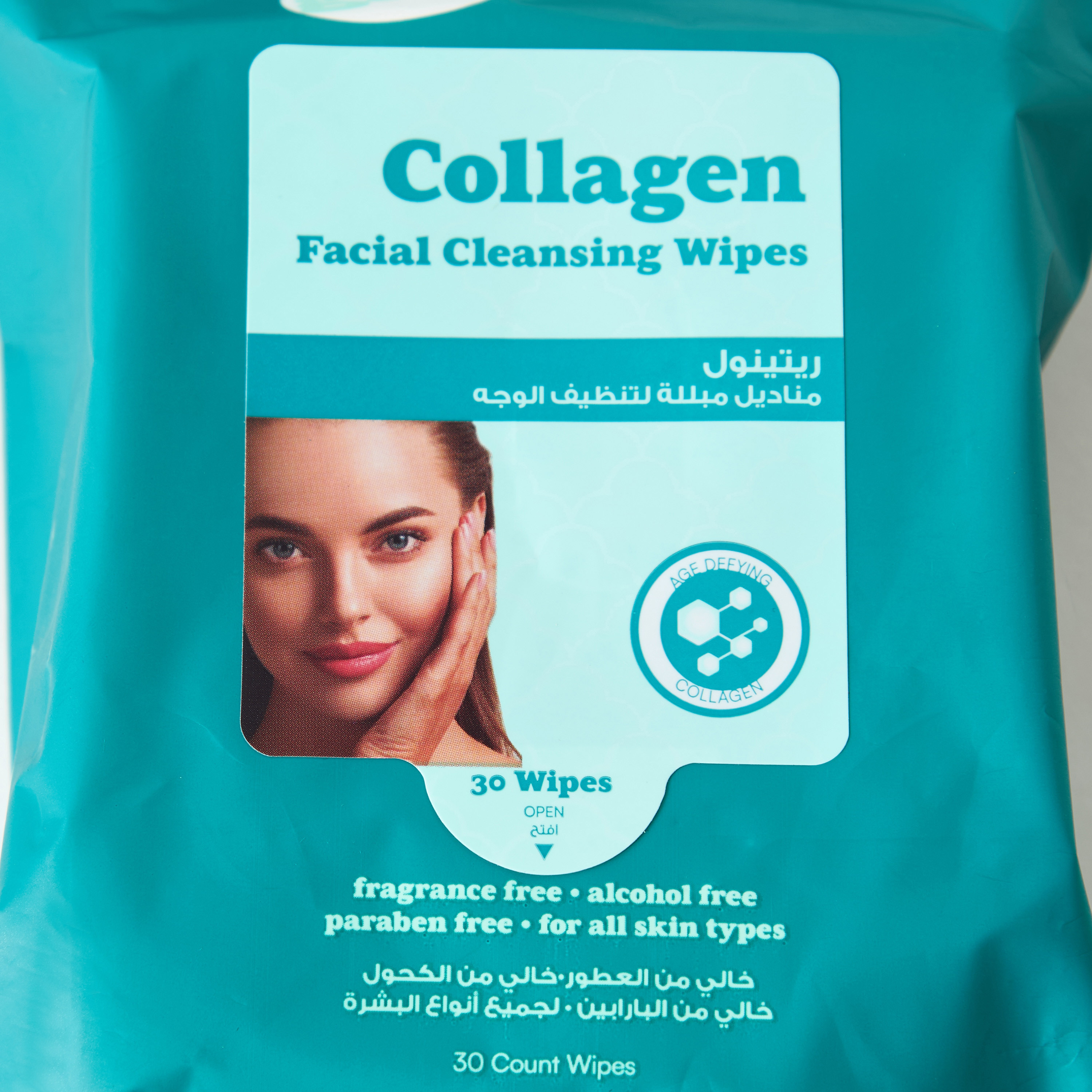 Gloo Collagen Facial Cleansing Wipes - 30 Sheets-beautyandpersonalcare-skin-cleansers-facewashandcleansers-image-3