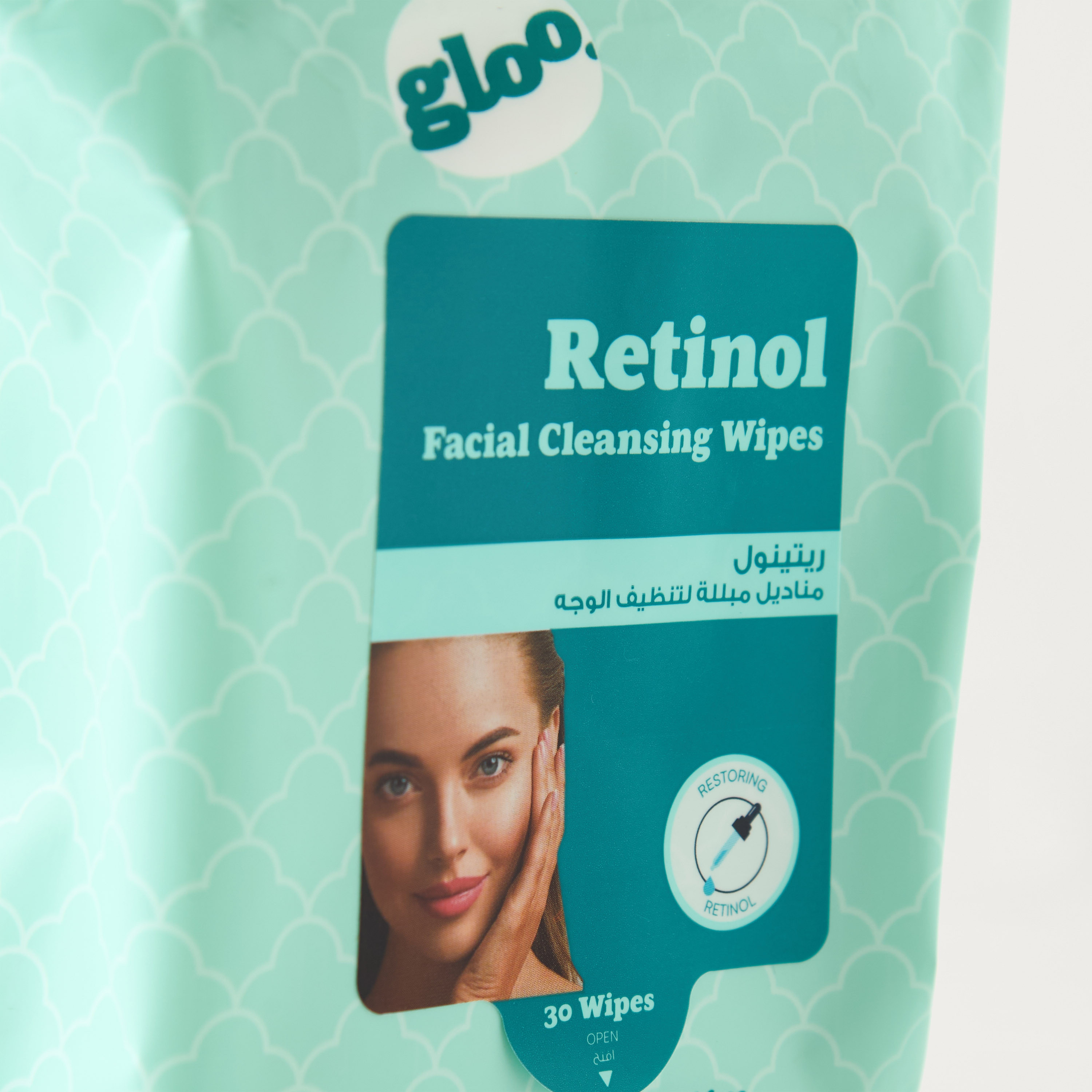 Gloo Retinol Facial Cleansing Wipes - 30 Sheets-beautyandpersonalcare-skin-cleansers-facewashandcleansers-image-3