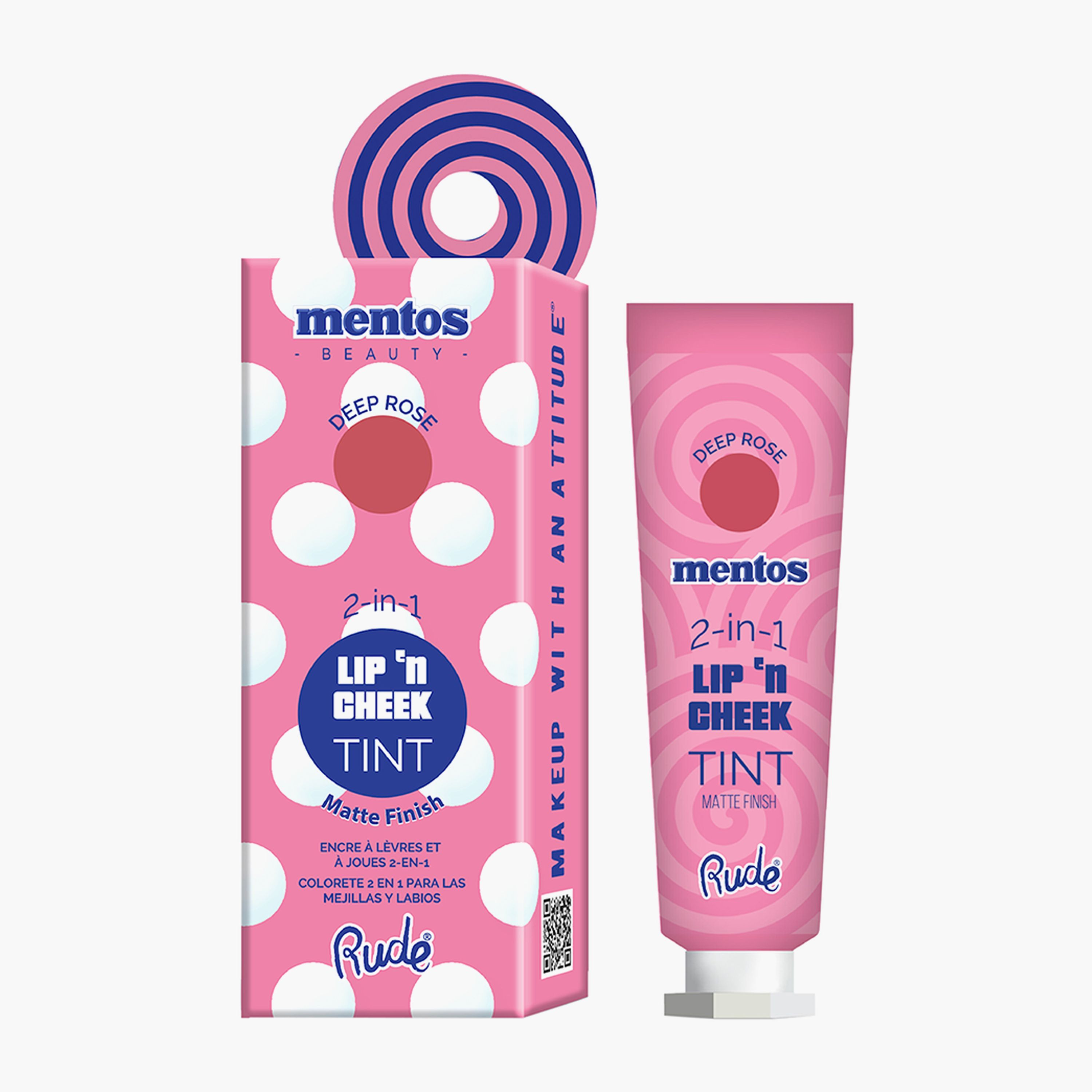 Rude Mentos 2-in-1 Lip 'n' Cheek Tint - 15 ml-beautyandpersonalcare-makeup-face-blushes-image-1
