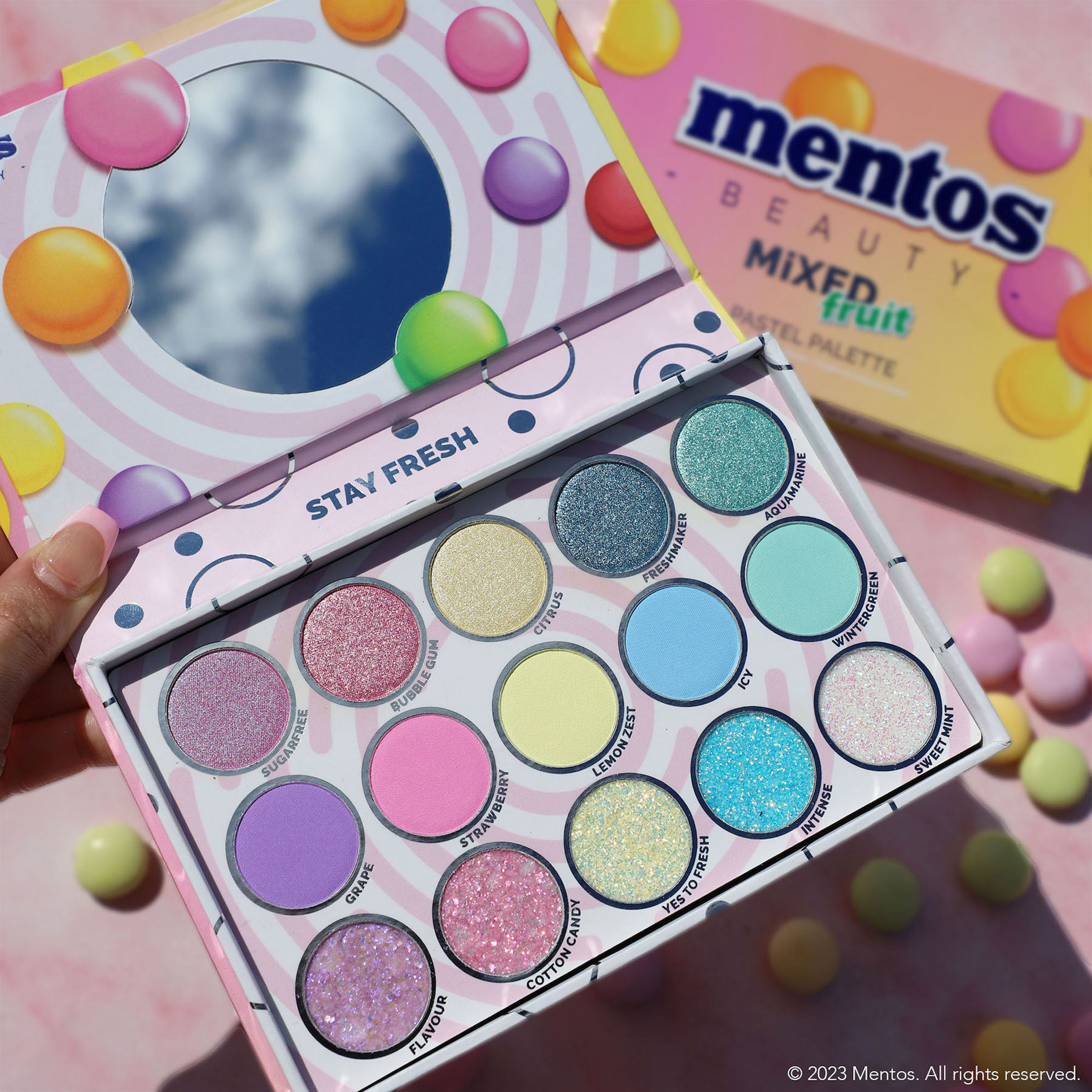 Rude Mentos Mixed Fruit Eyeshadow Palette - 15 g-beautyandpersonalcare-makeup-eyes-eyeshadows-image-6