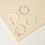 Buy Charmz Beaded Bracelet - Set of 4 Online