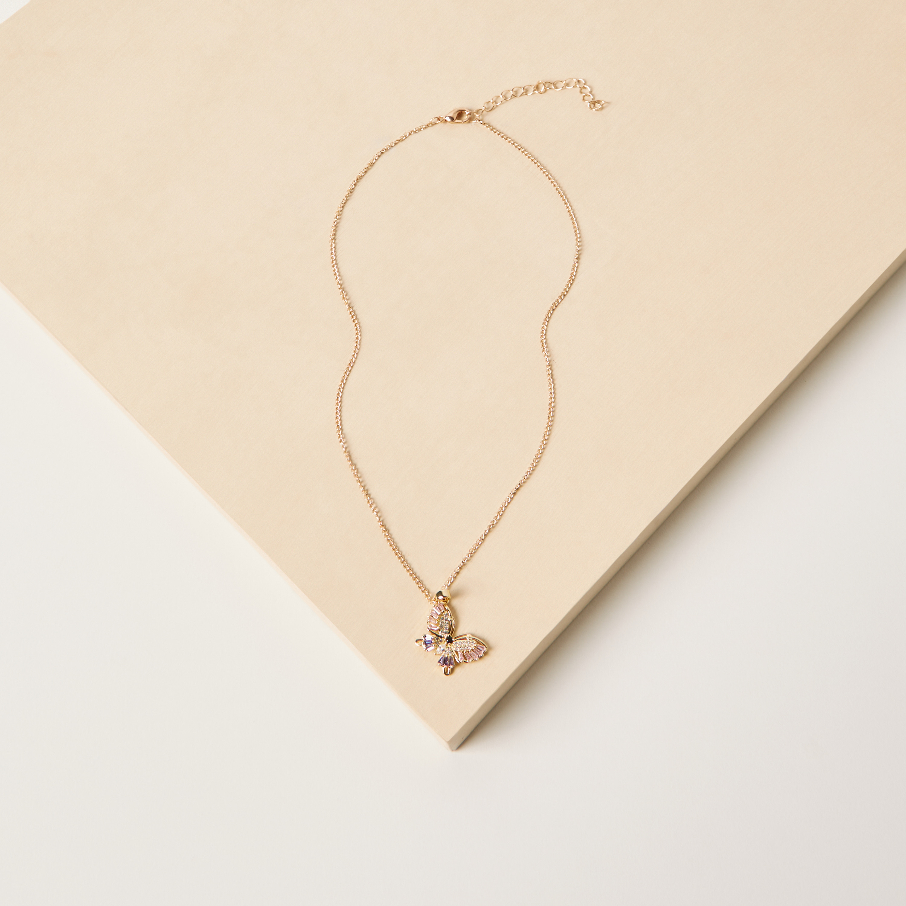 Charmz Embellished Butterfly Necklace-girls-accessories-jewellery-image-1