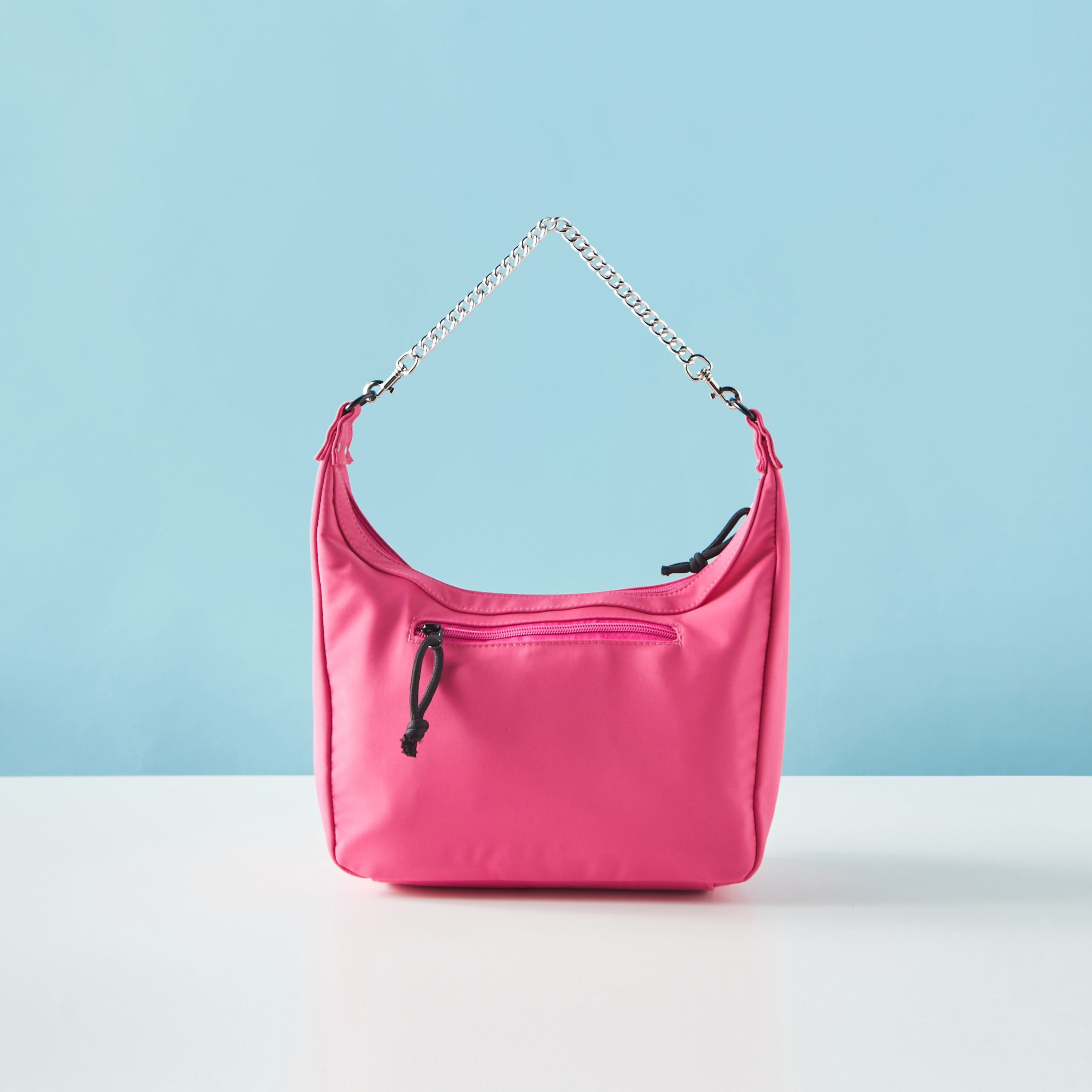 شنطة باجيت سادة بحزام سلسلة ميتاليك من ميستوتس-women-bagsandwallets-handbags-image-5