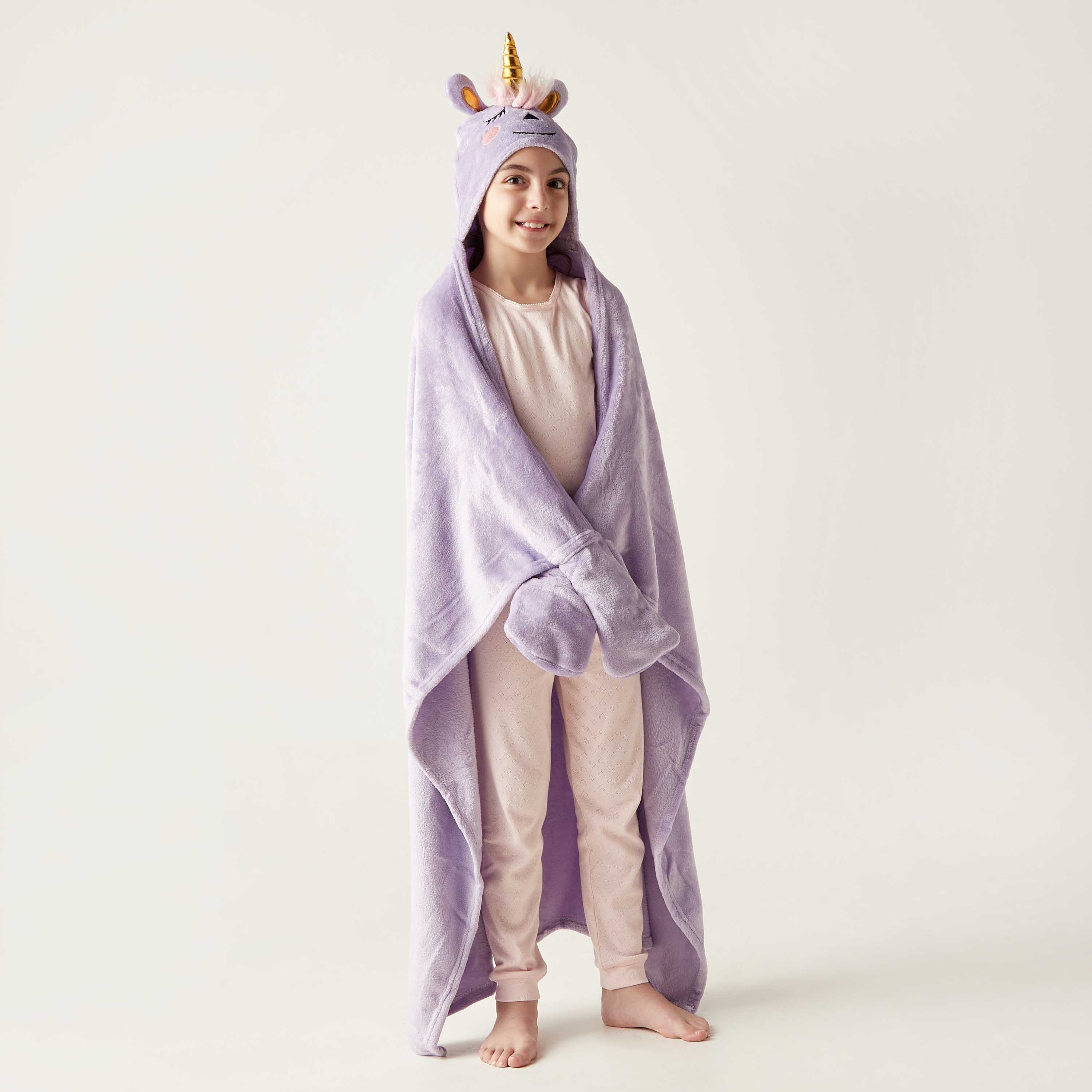 Unicorn hot sale hooded blankets