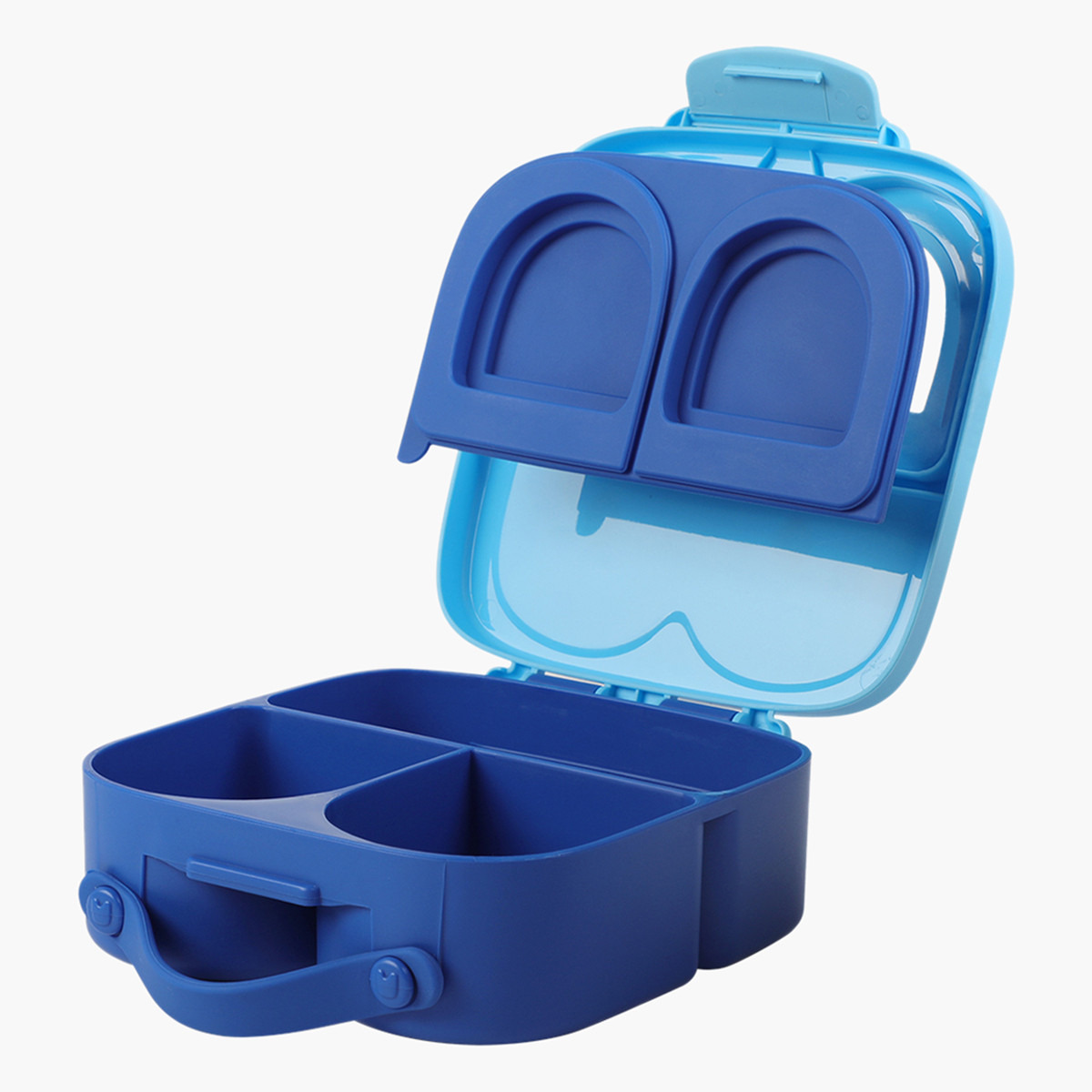 صندوق غداء بينتو بمقبض وطبعات من إيزي كيدز - أزرق-school-lunchessentials-lunchboxes-image-3