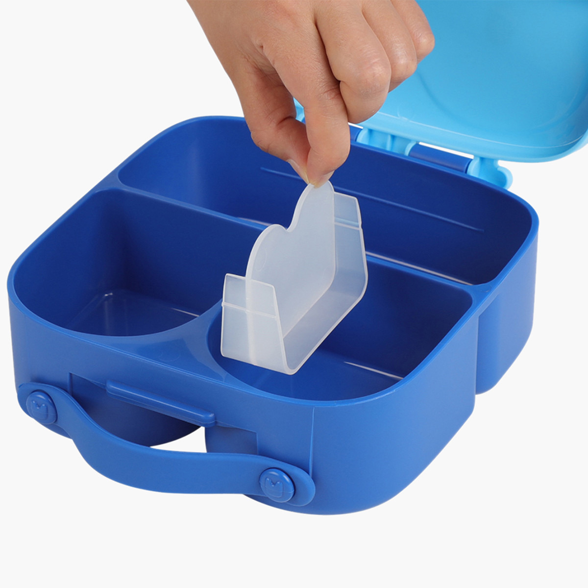 صندوق غداء بينتو بمقبض وطبعات من إيزي كيدز - أزرق-school-lunchessentials-lunchboxes-image-4