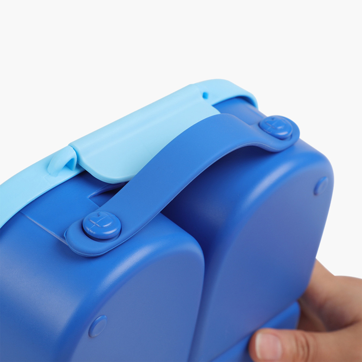 صندوق غداء بينتو بمقبض وطبعات من إيزي كيدز - أزرق-school-lunchessentials-lunchboxes-image-7