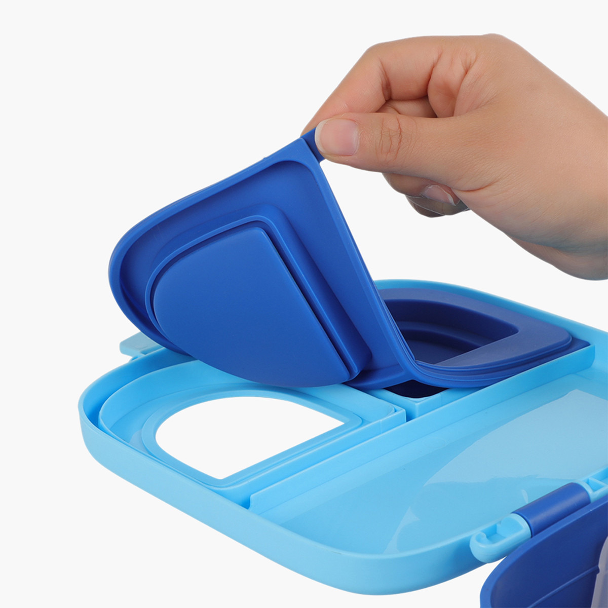 صندوق غداء بينتو بمقبض وطبعات من إيزي كيدز - أزرق-school-lunchessentials-lunchboxes-image-8