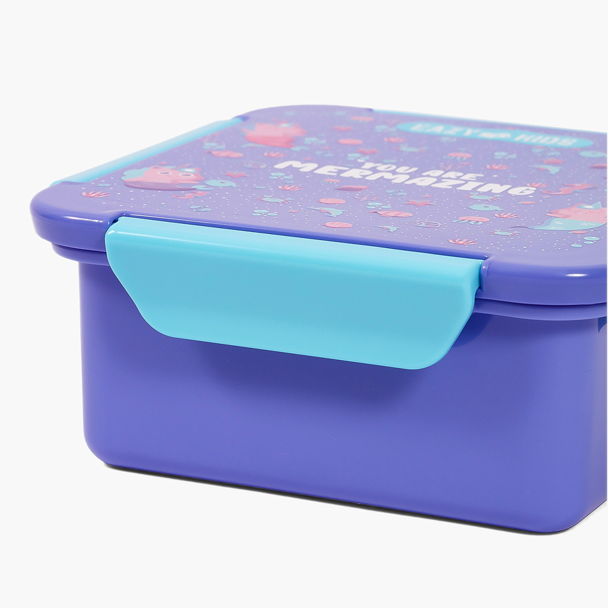 Eazy Kids Mermaid Print Lunch Box-school-lunchessentials-lunchboxes-image-4