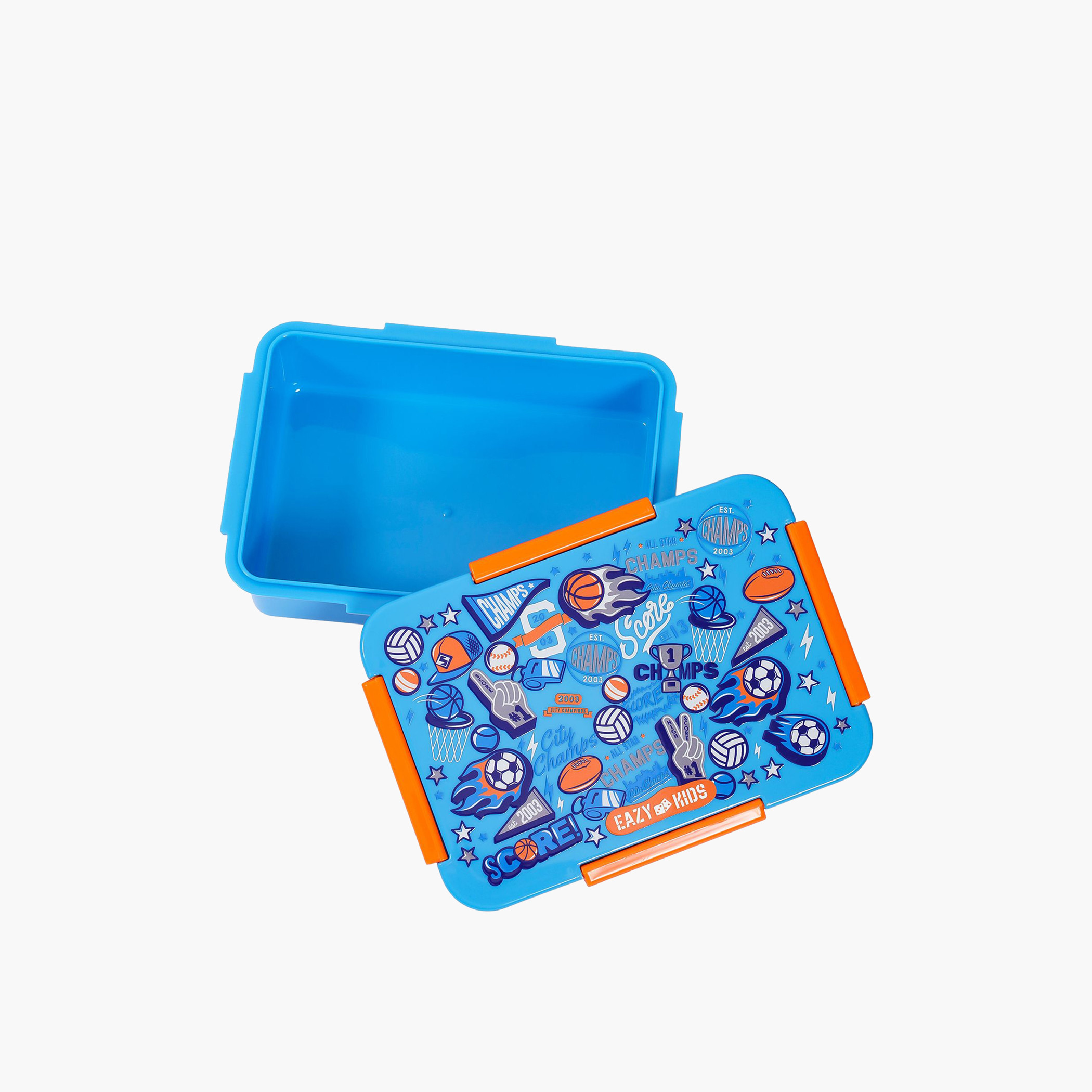 Eazy Kids Soccer Print Lunch Box-school-lunchessentials-lunchboxes-image-5