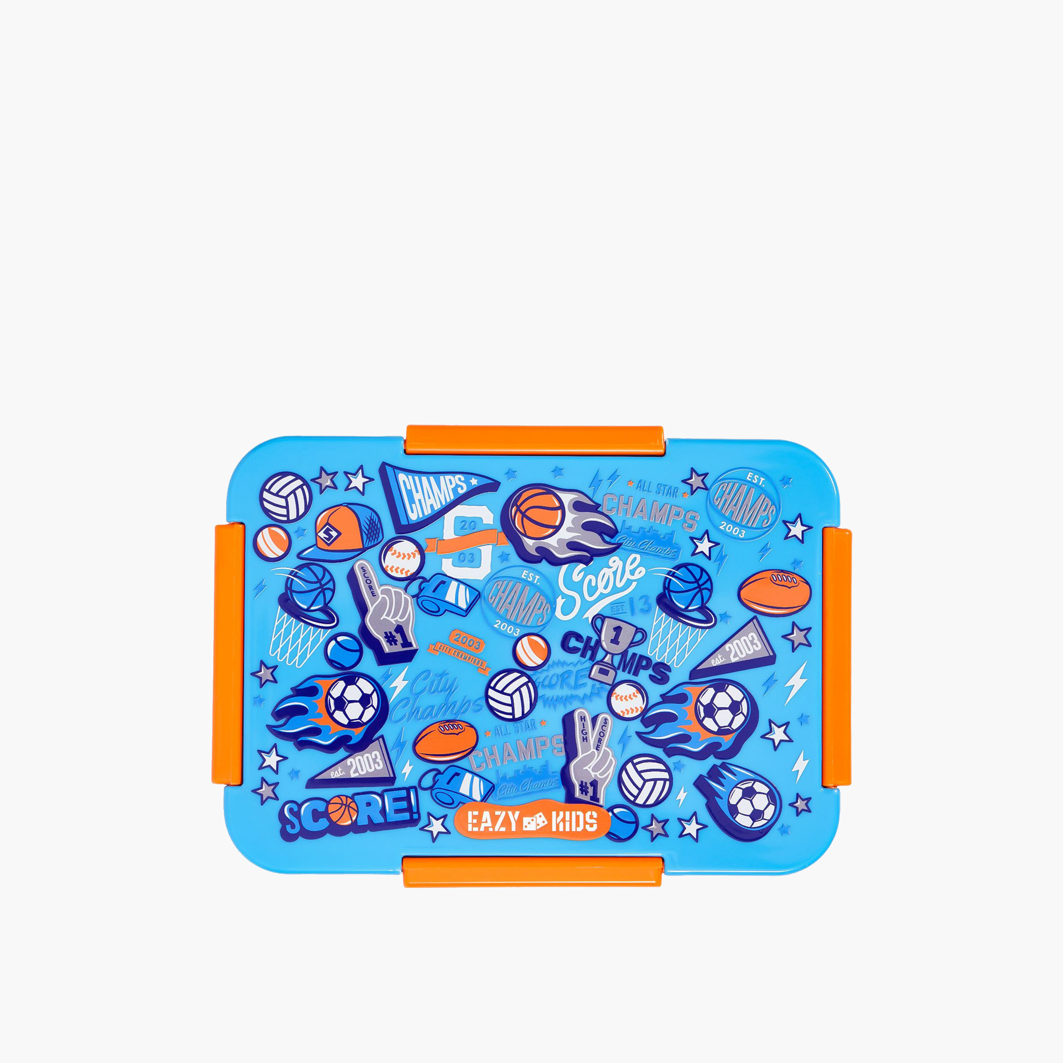 Eazy Kids Soccer Print Lunch Box-school-lunchessentials-lunchboxes-image-7