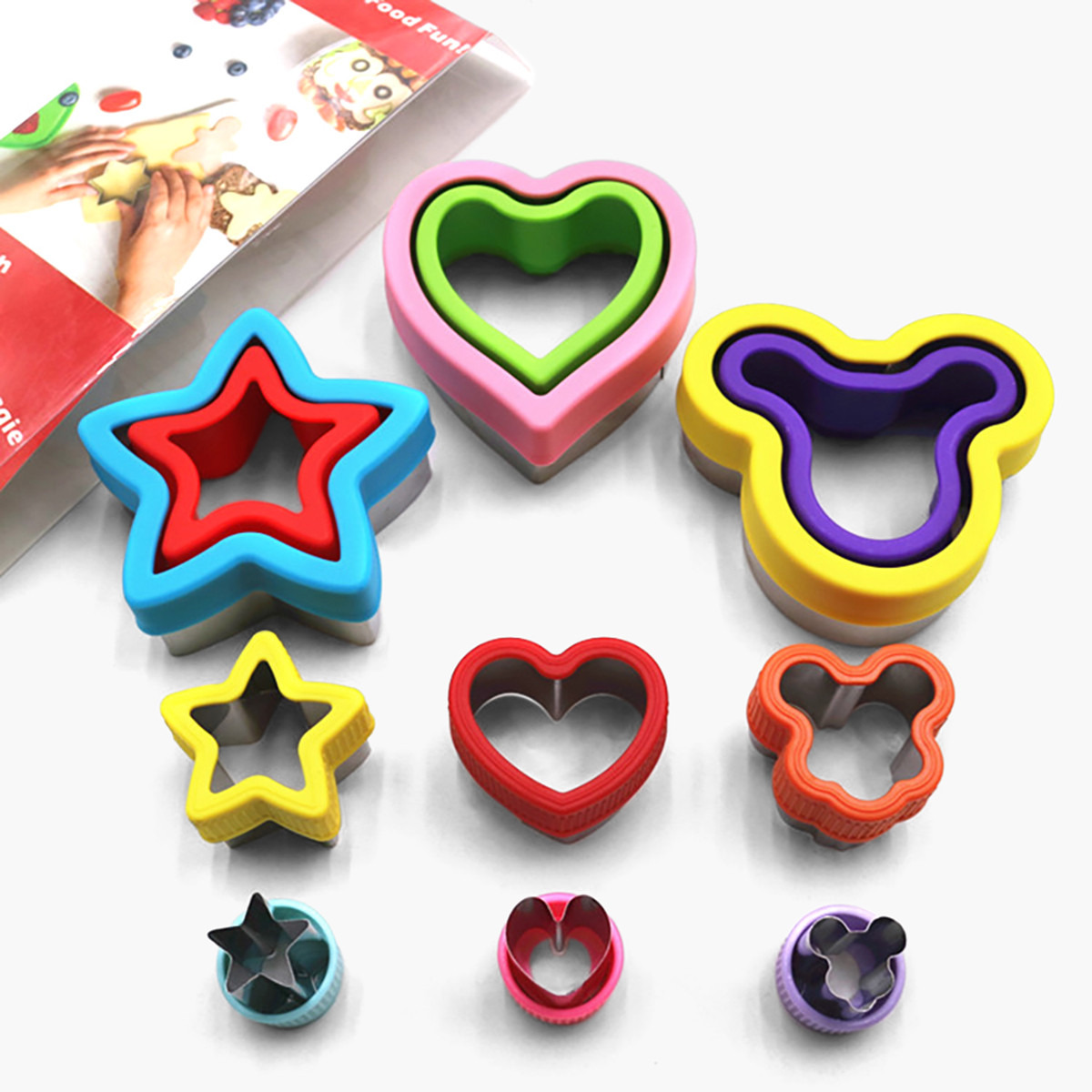Eazy Kids 12-Piece Sandwich and Cookie Cutter Set-baby-feeding-accessories-image-2