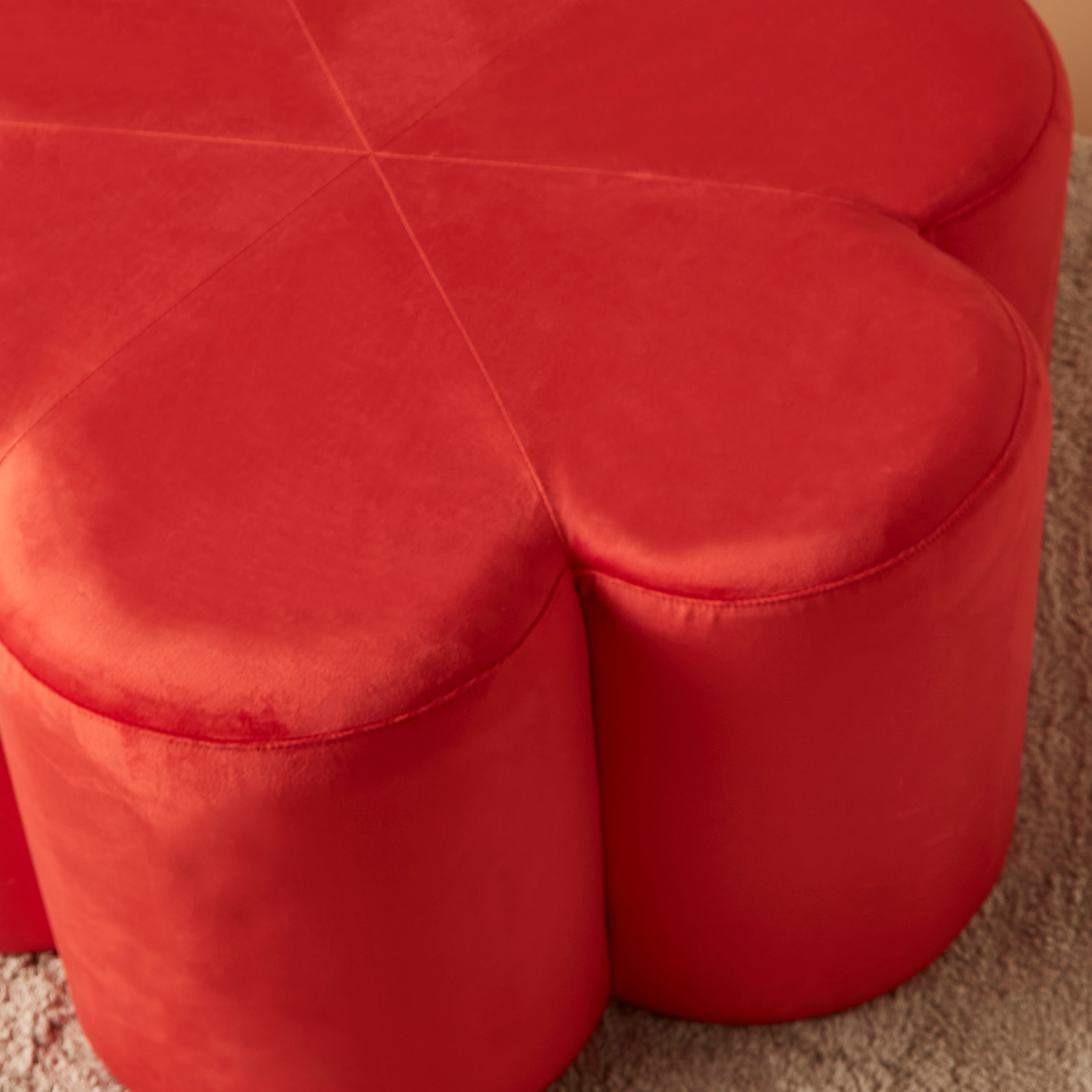 مقعد على شكل زهرة - 80x80x40 سم-furniture-sofaandseating-chaiseandbenches-image-3