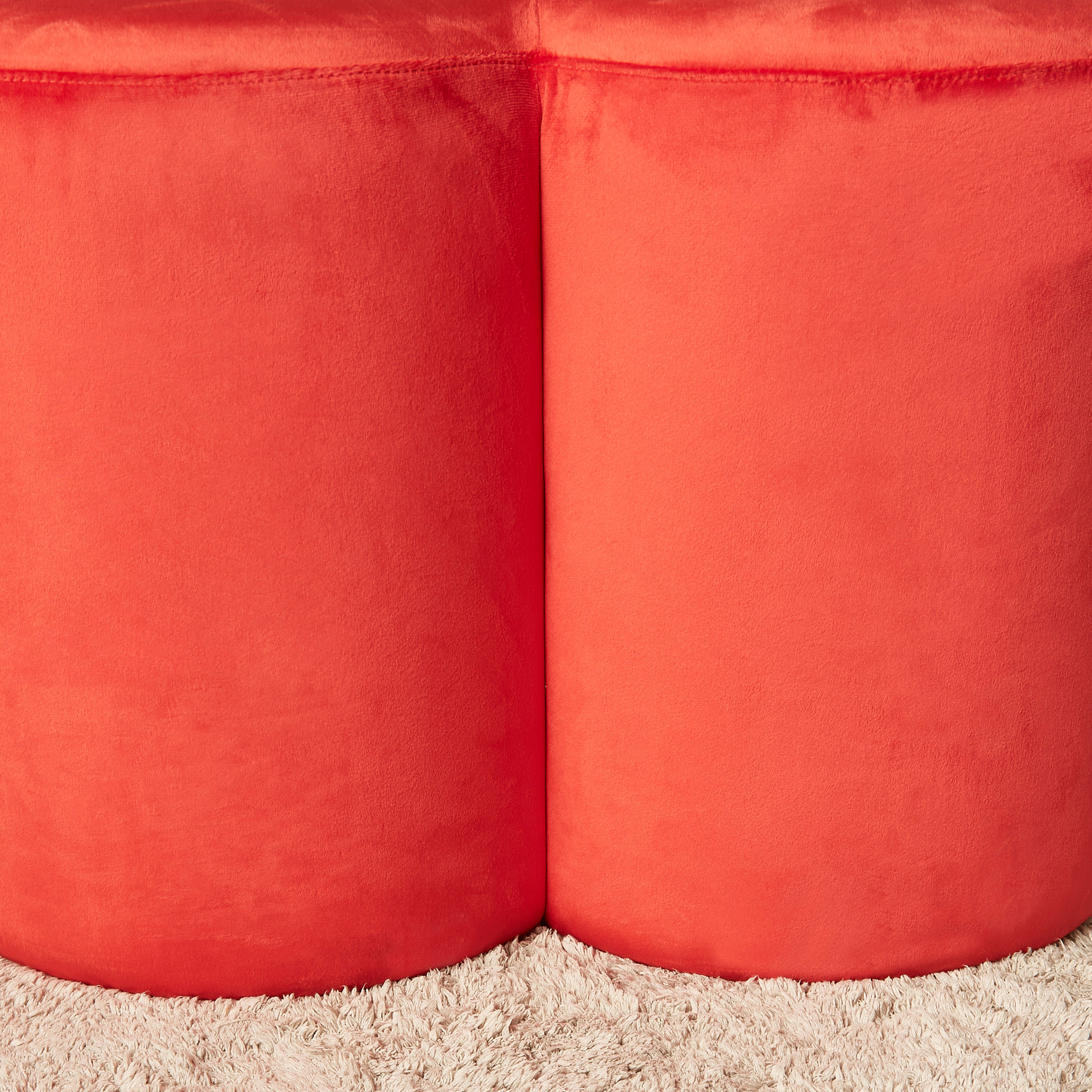 مقعد على شكل زهرة - 80x80x40 سم-furniture-sofaandseating-chaiseandbenches-image-4