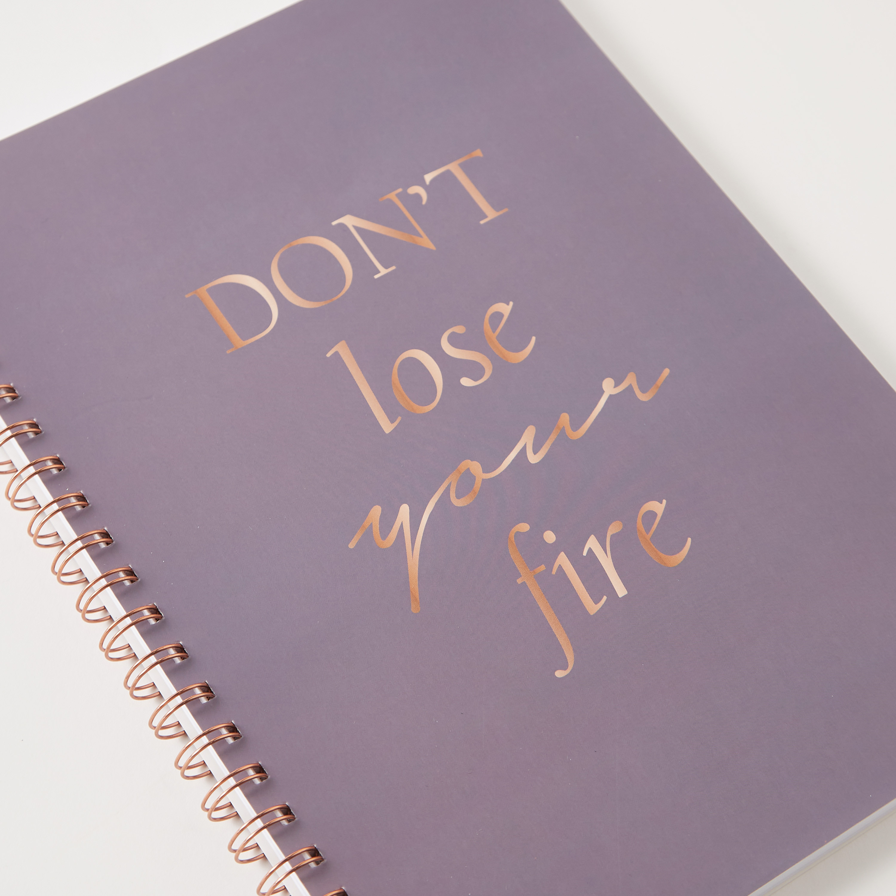 Slogan Print A4 Spiral Notebook-school-stationery-notebooks-image-3
